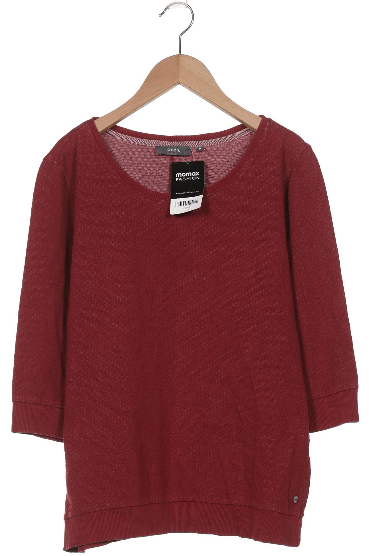 

Cecil Damen Langarmshirt, rot, Gr. 38