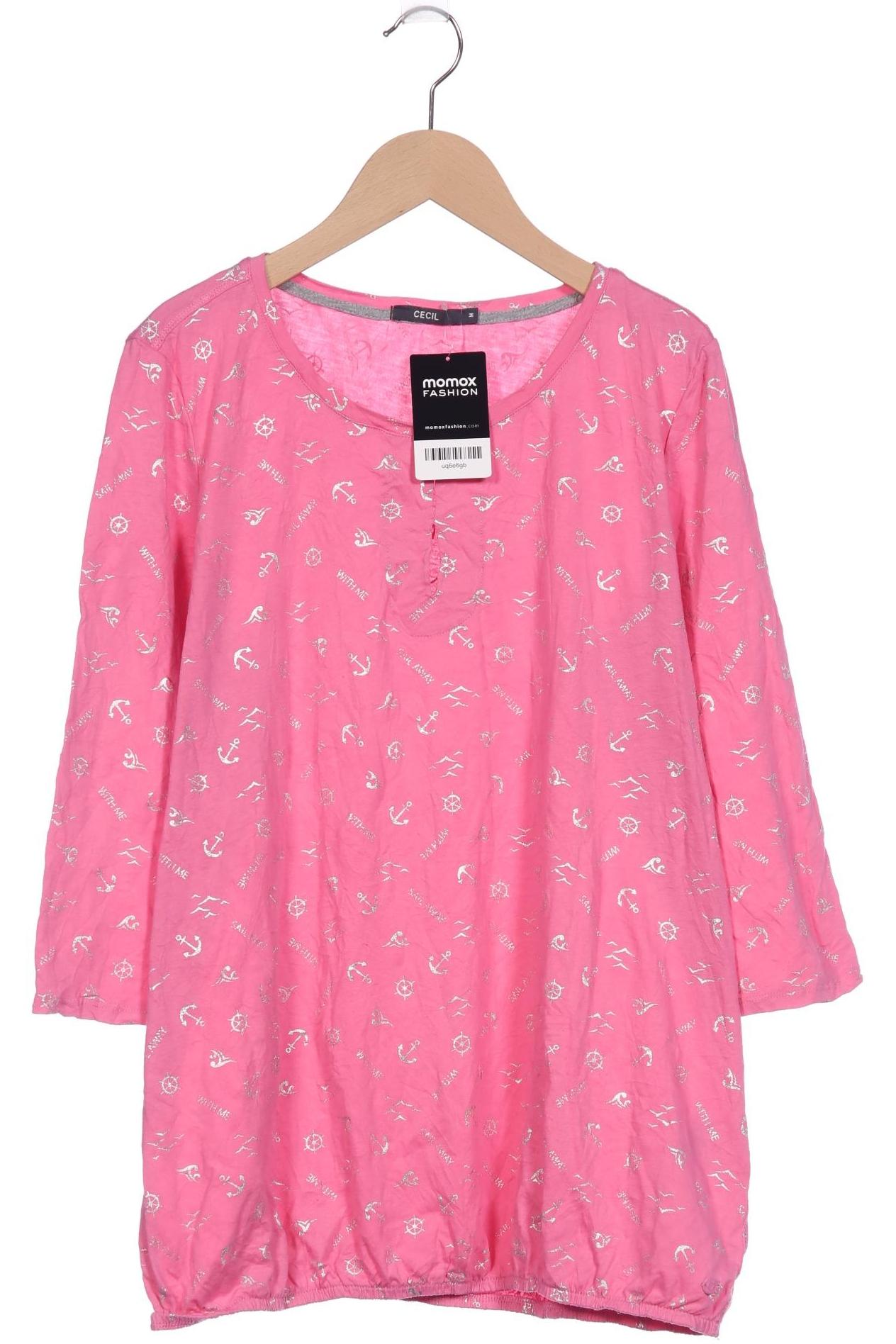 

Cecil Damen Langarmshirt, pink, Gr. 38