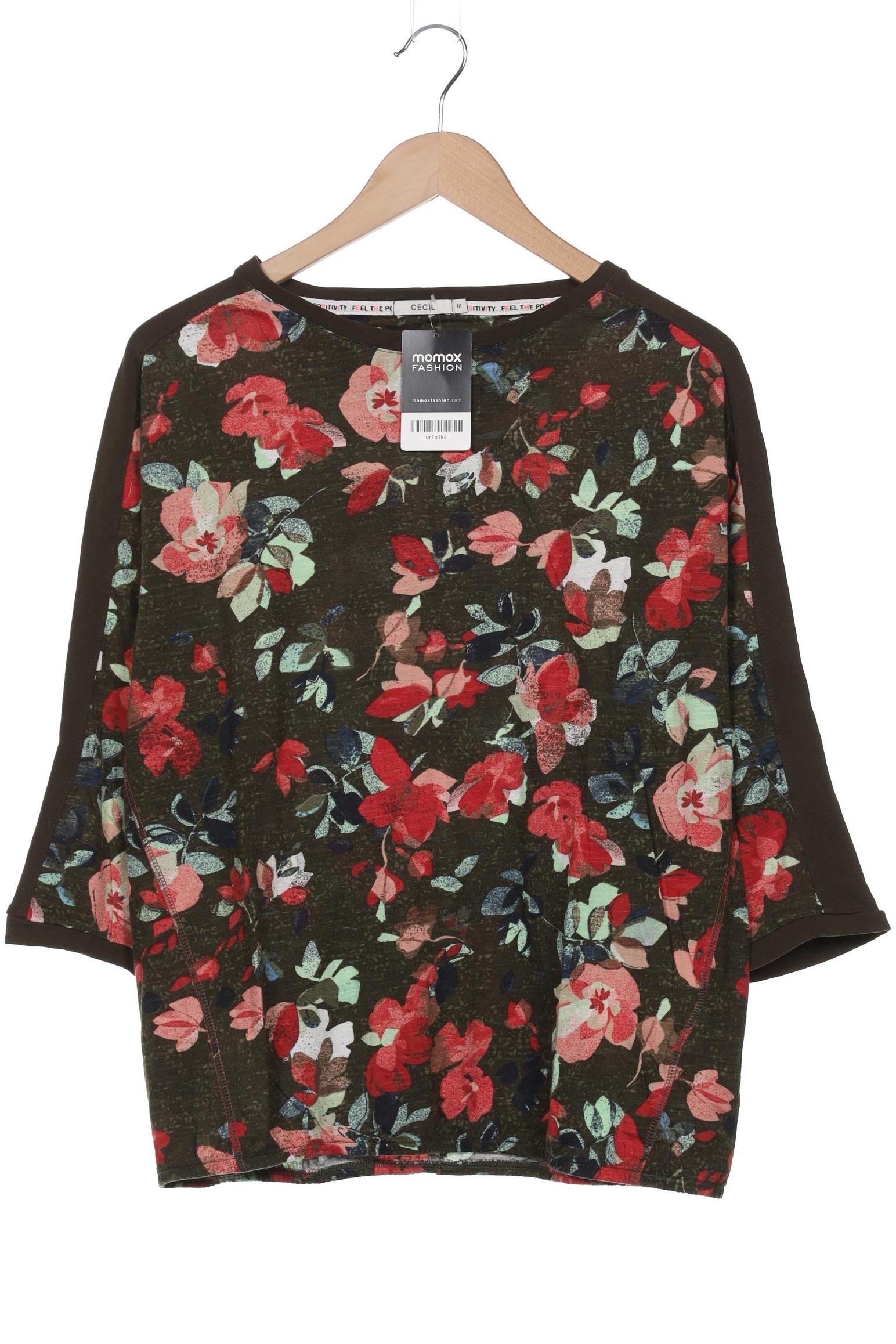 

Cecil Damen Langarmshirt, grün, Gr. 38