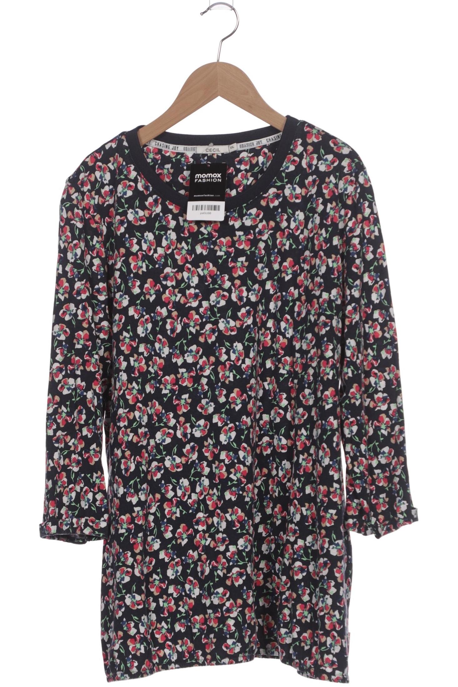 

Cecil Damen Langarmshirt, marineblau, Gr. 46