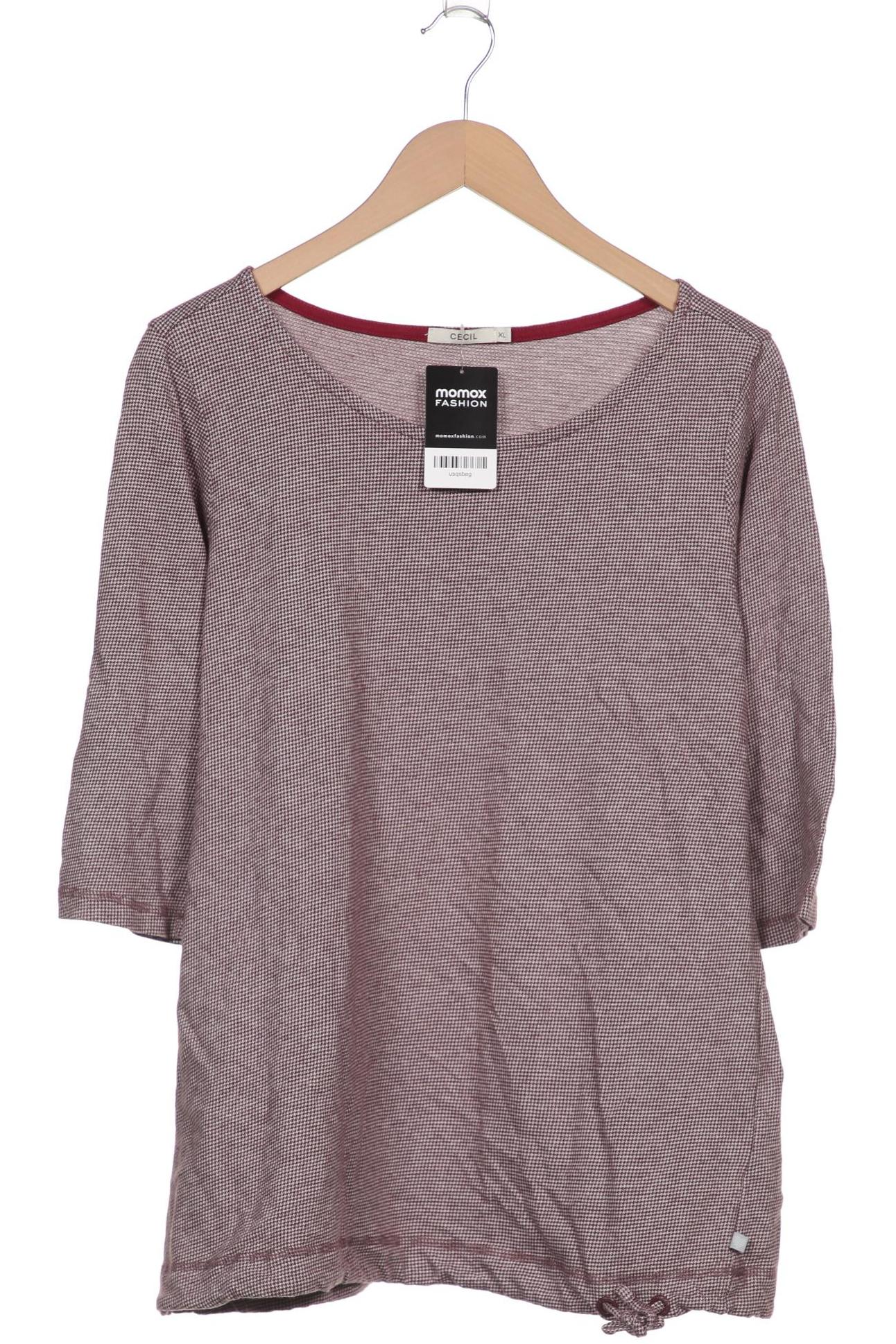 

CECIL Damen Langarmshirt, bordeaux