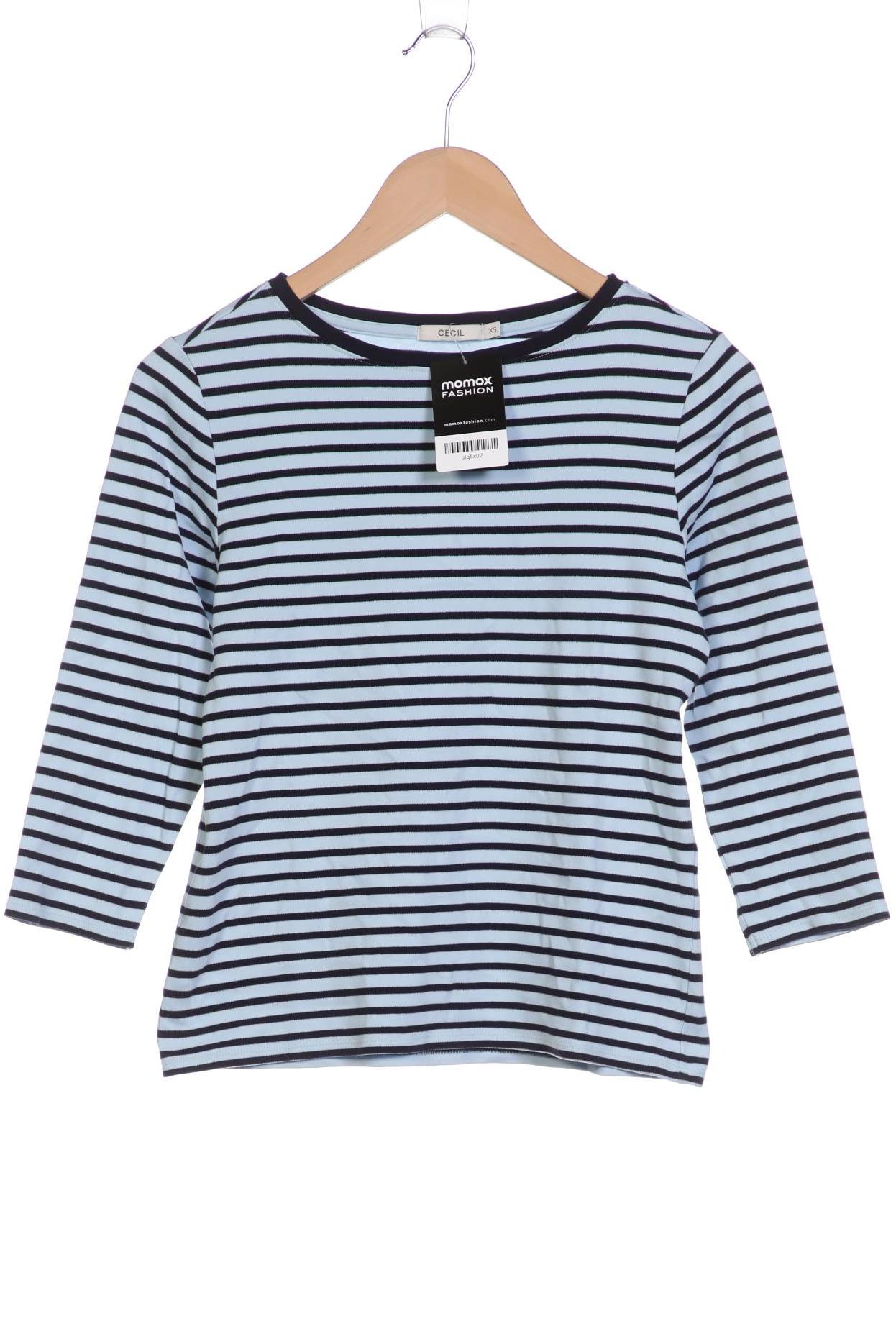 

CECIL Damen Langarmshirt, hellblau