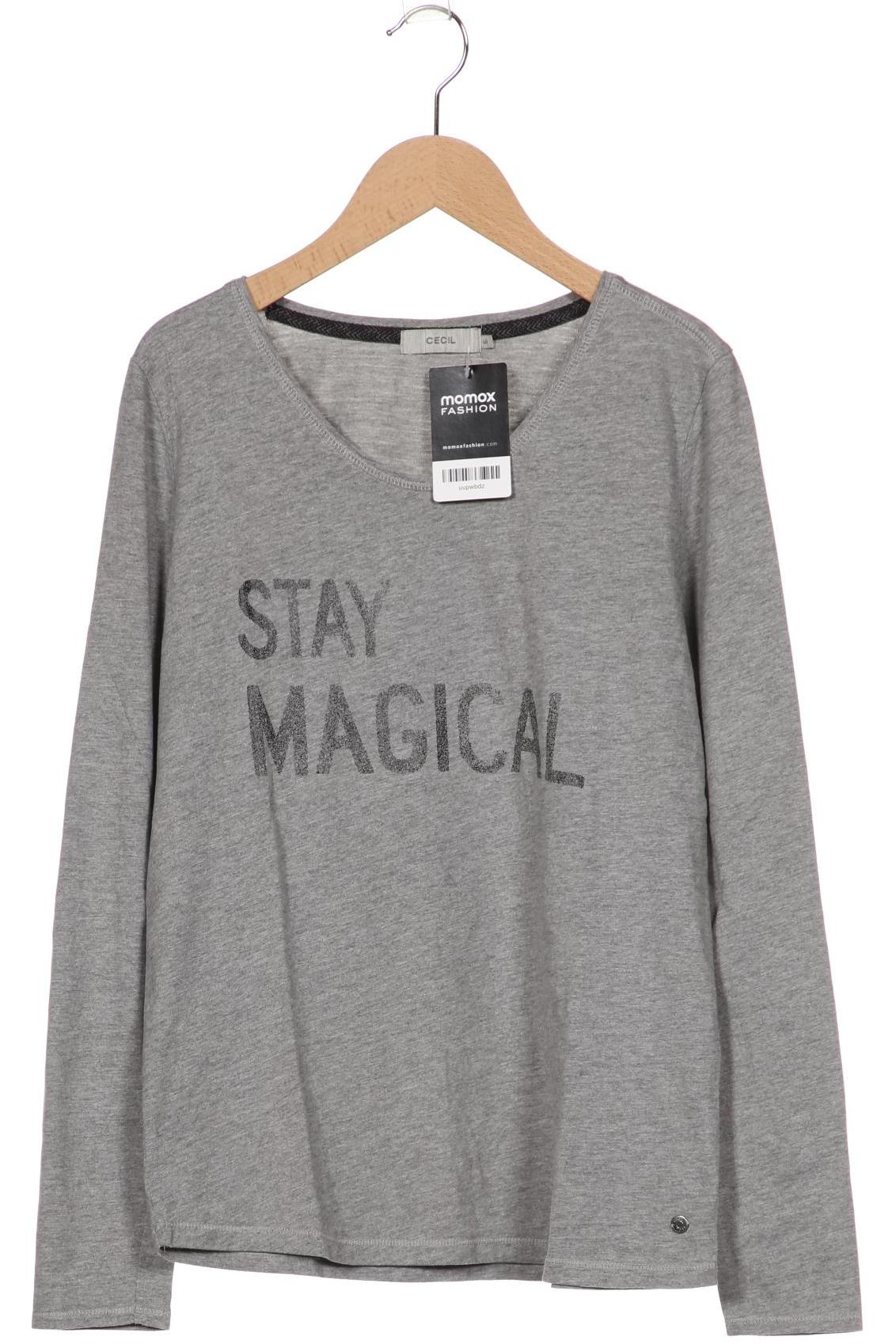

CECIL Damen Langarmshirt, grau