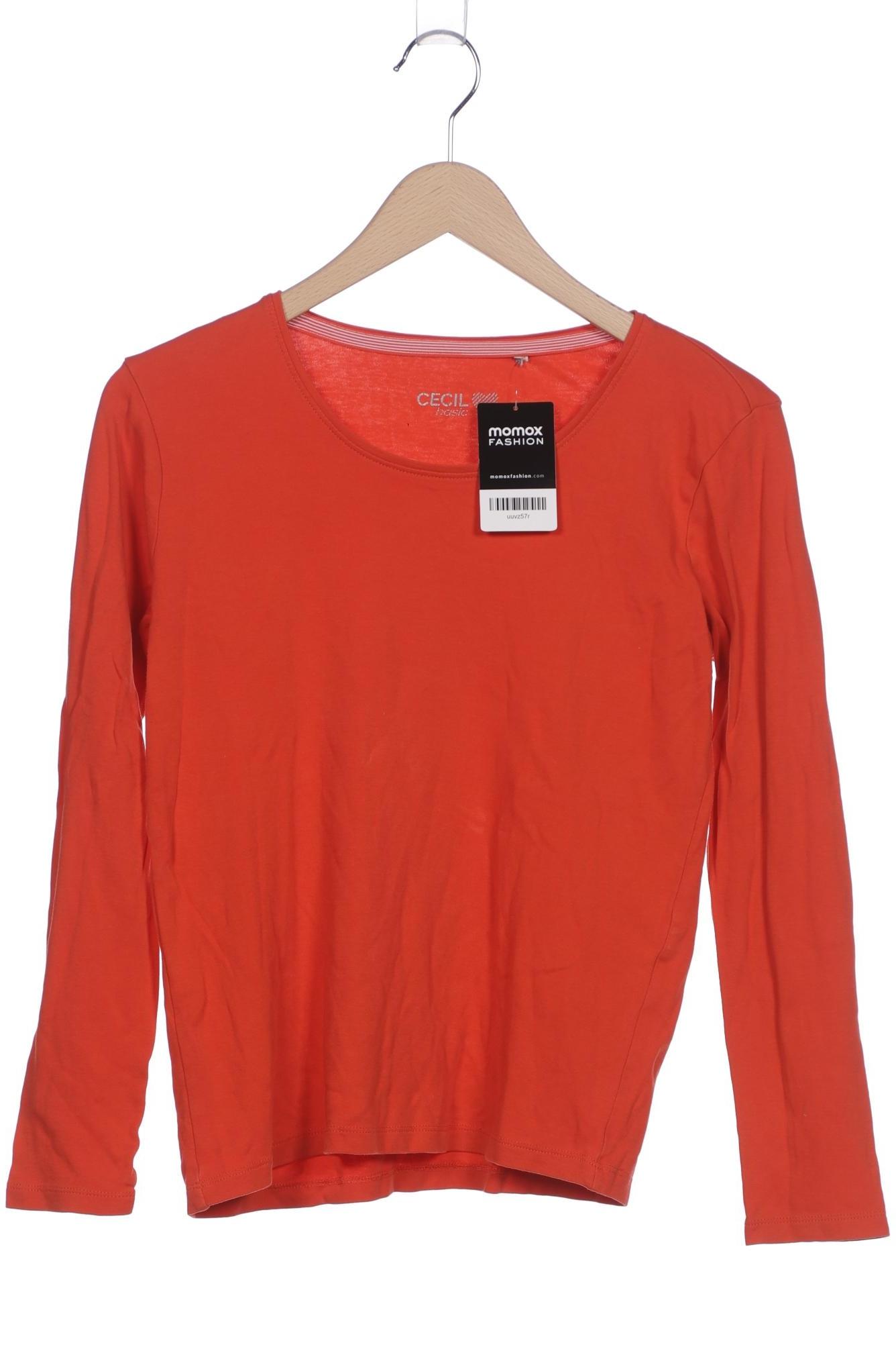 

Cecil Damen Langarmshirt, rot, Gr. 36