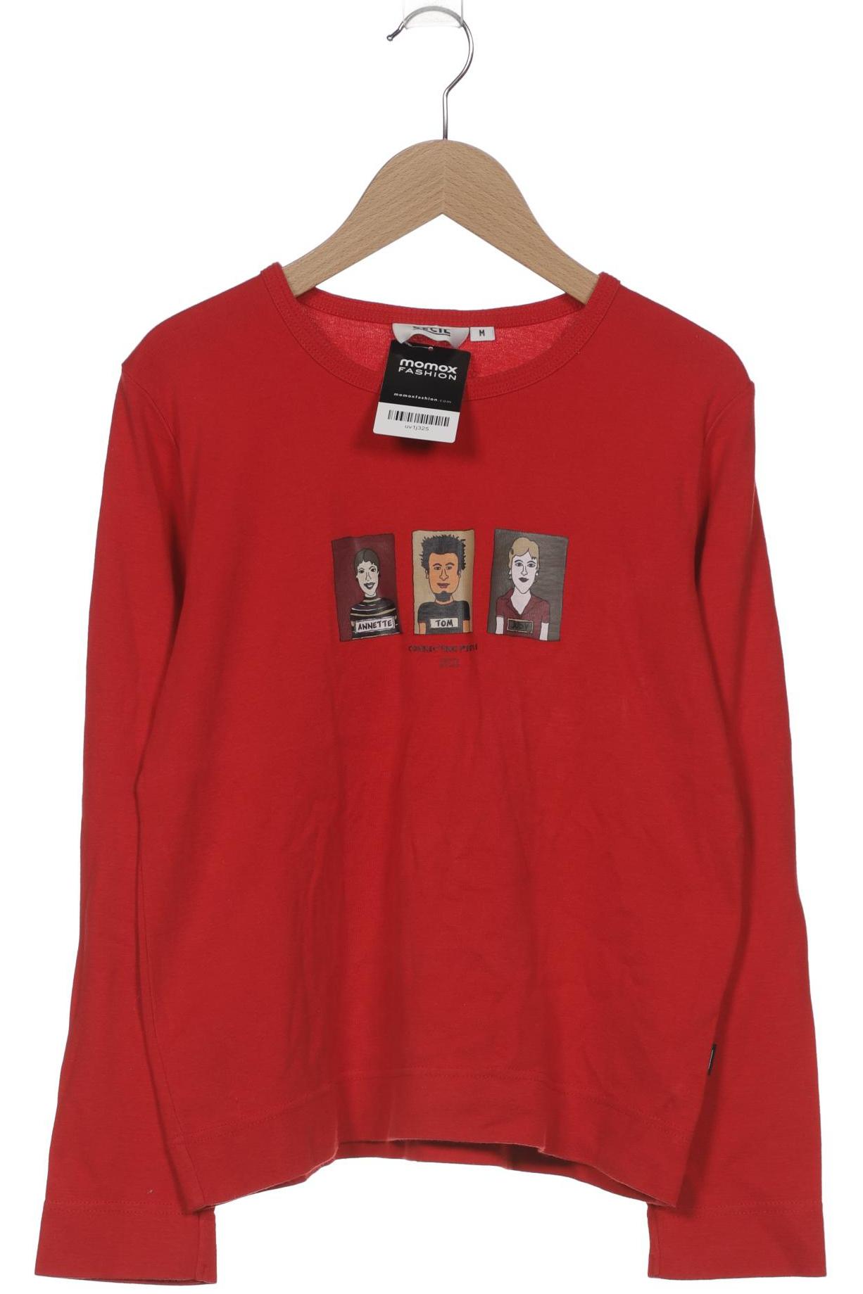 

Cecil Damen Langarmshirt, rot, Gr. 38