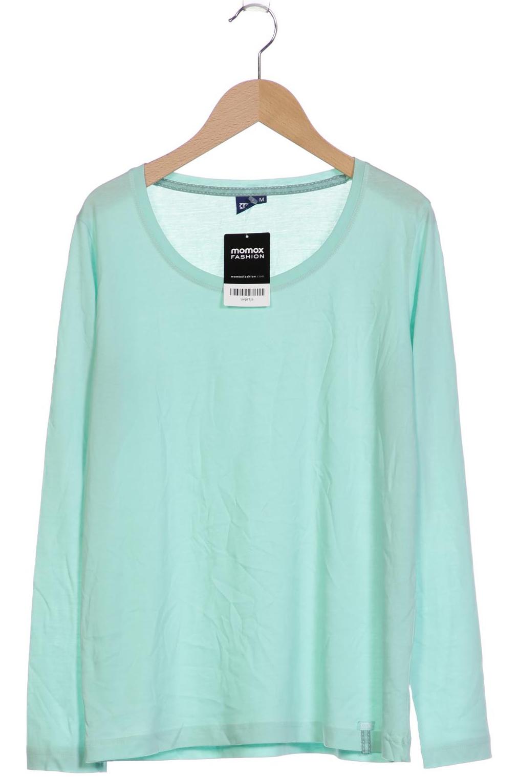 

Cecil Damen Langarmshirt, türkis, Gr. 38