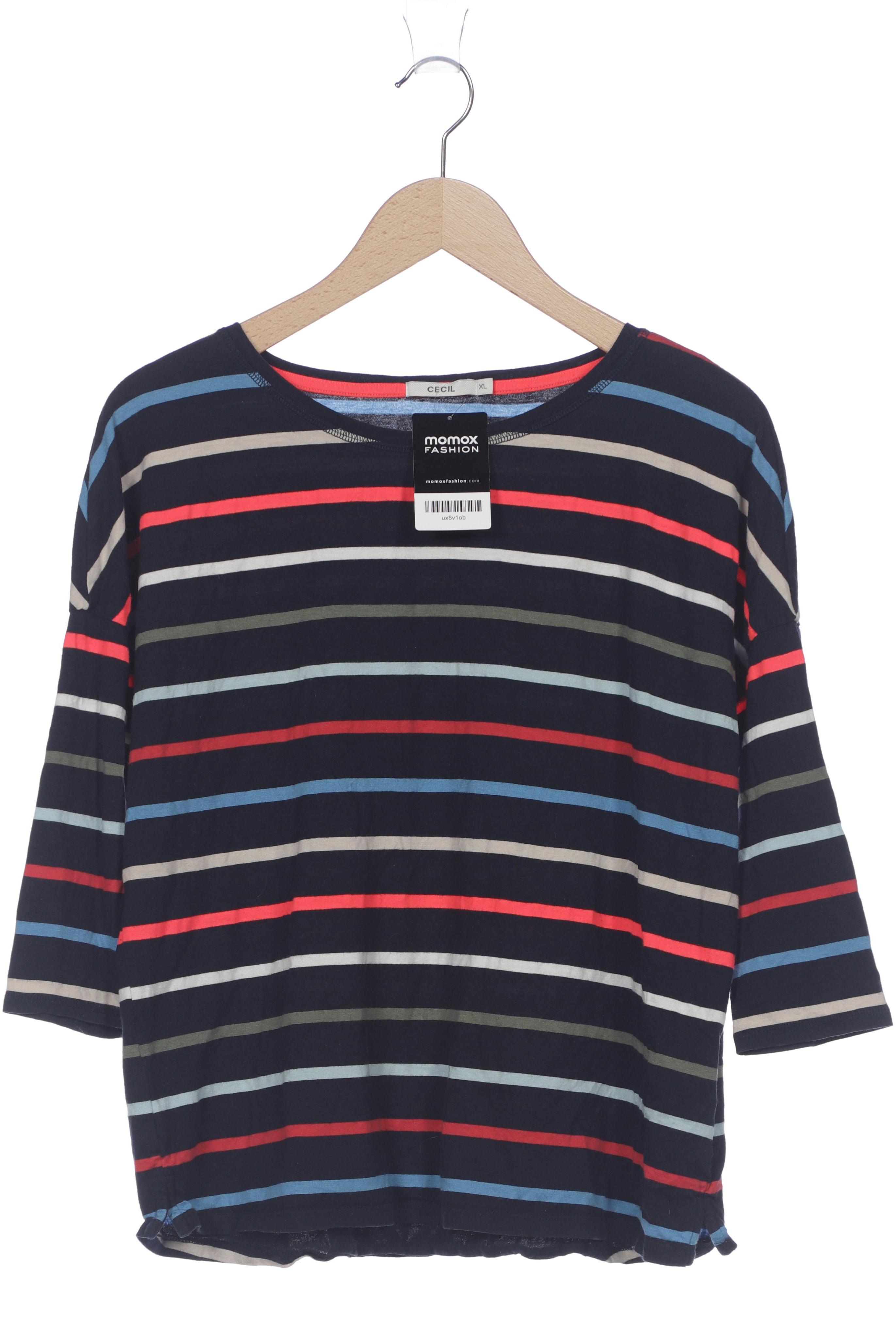 

Cecil Damen Langarmshirt, marineblau, Gr. 44