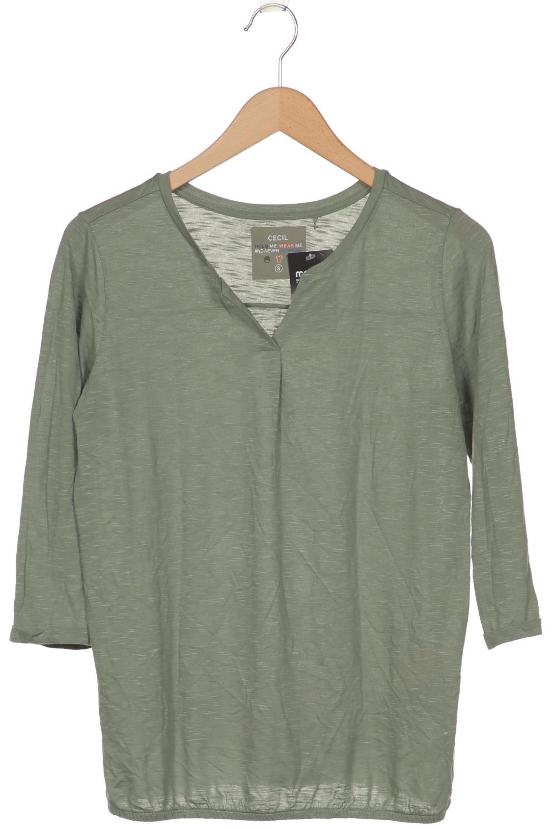 

CECIL Damen Langarmshirt, grün