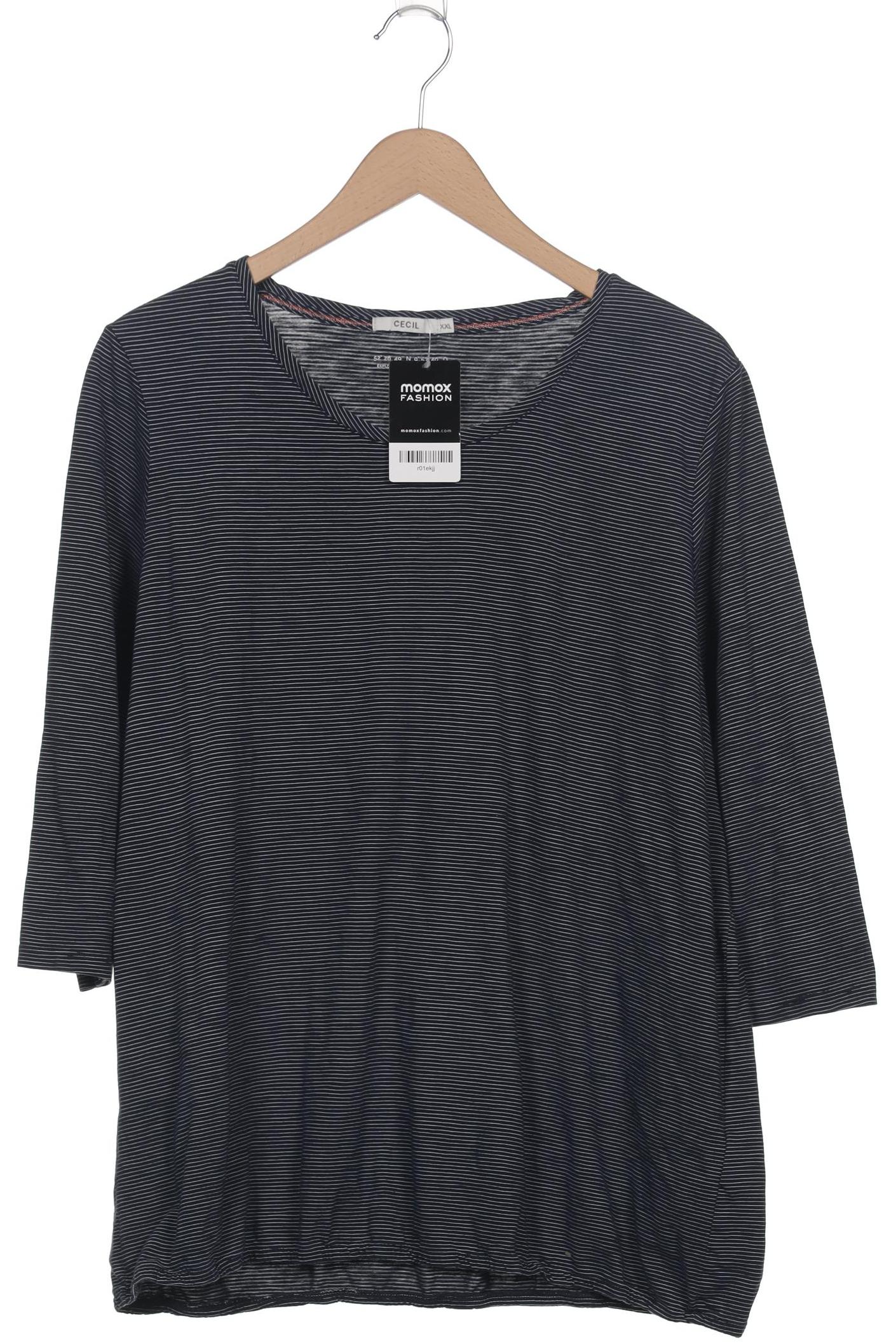 

Cecil Damen Langarmshirt, marineblau, Gr. 46