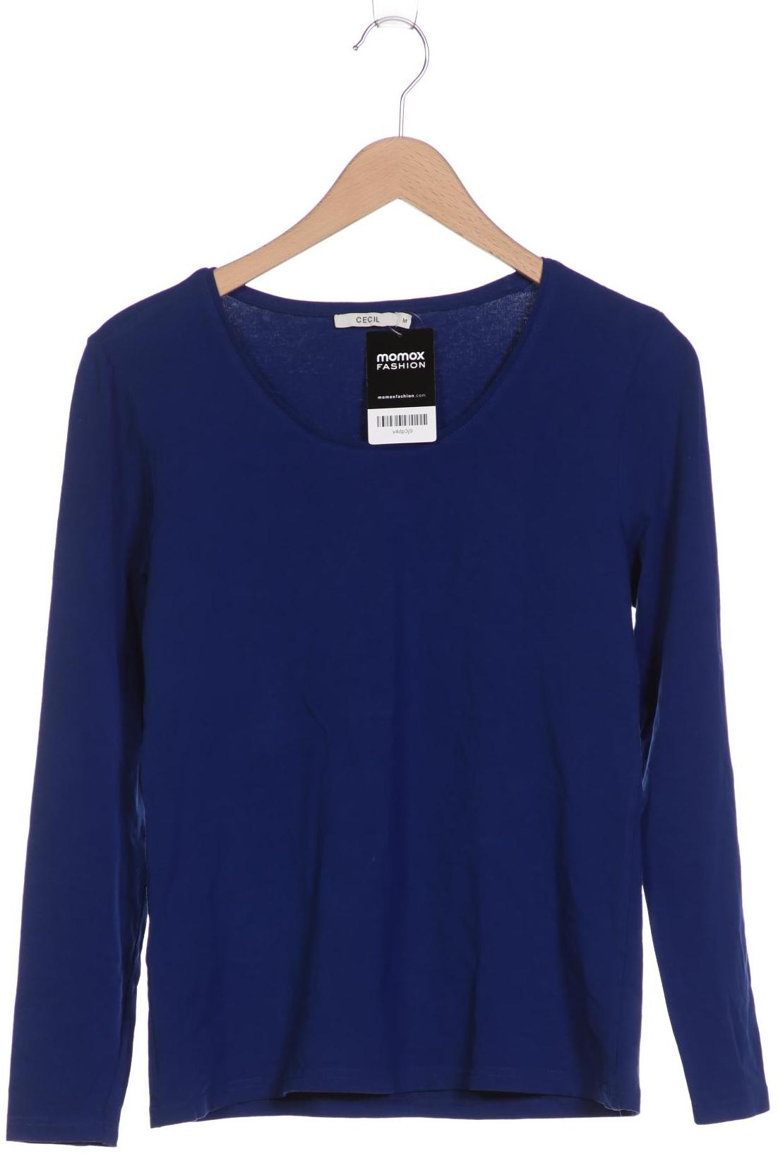 

CECIL Damen Langarmshirt, blau