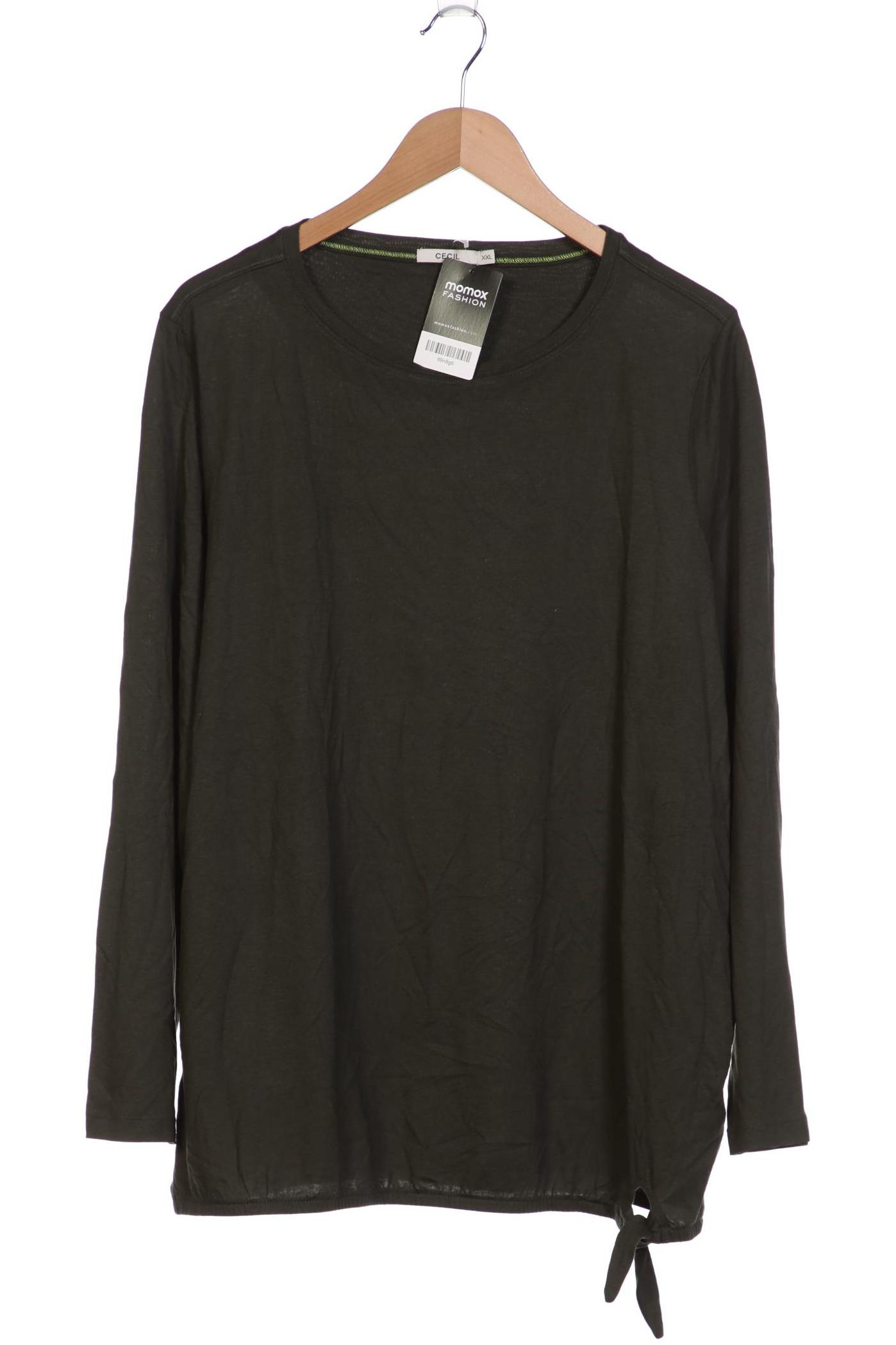 

Cecil Damen Langarmshirt, grün, Gr. 46