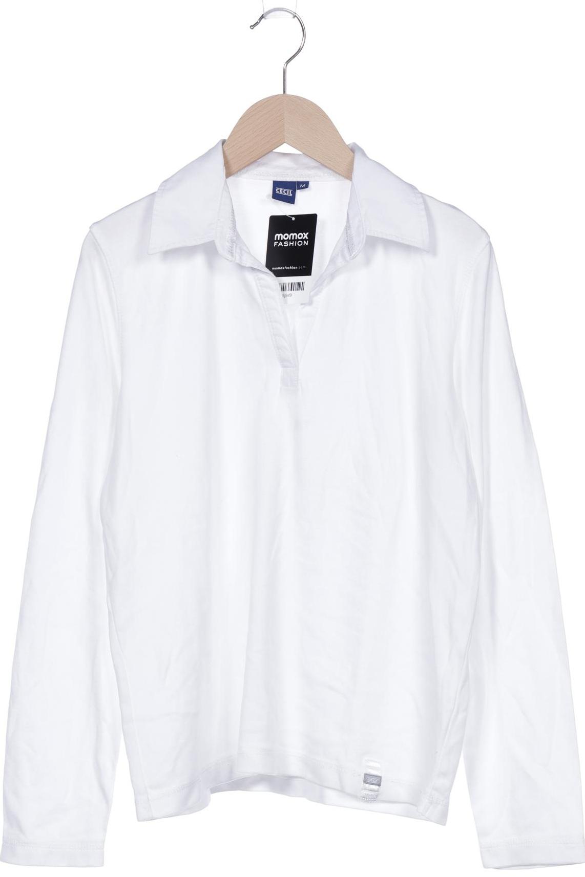 

CECIL Damen Langarmshirt, weiß