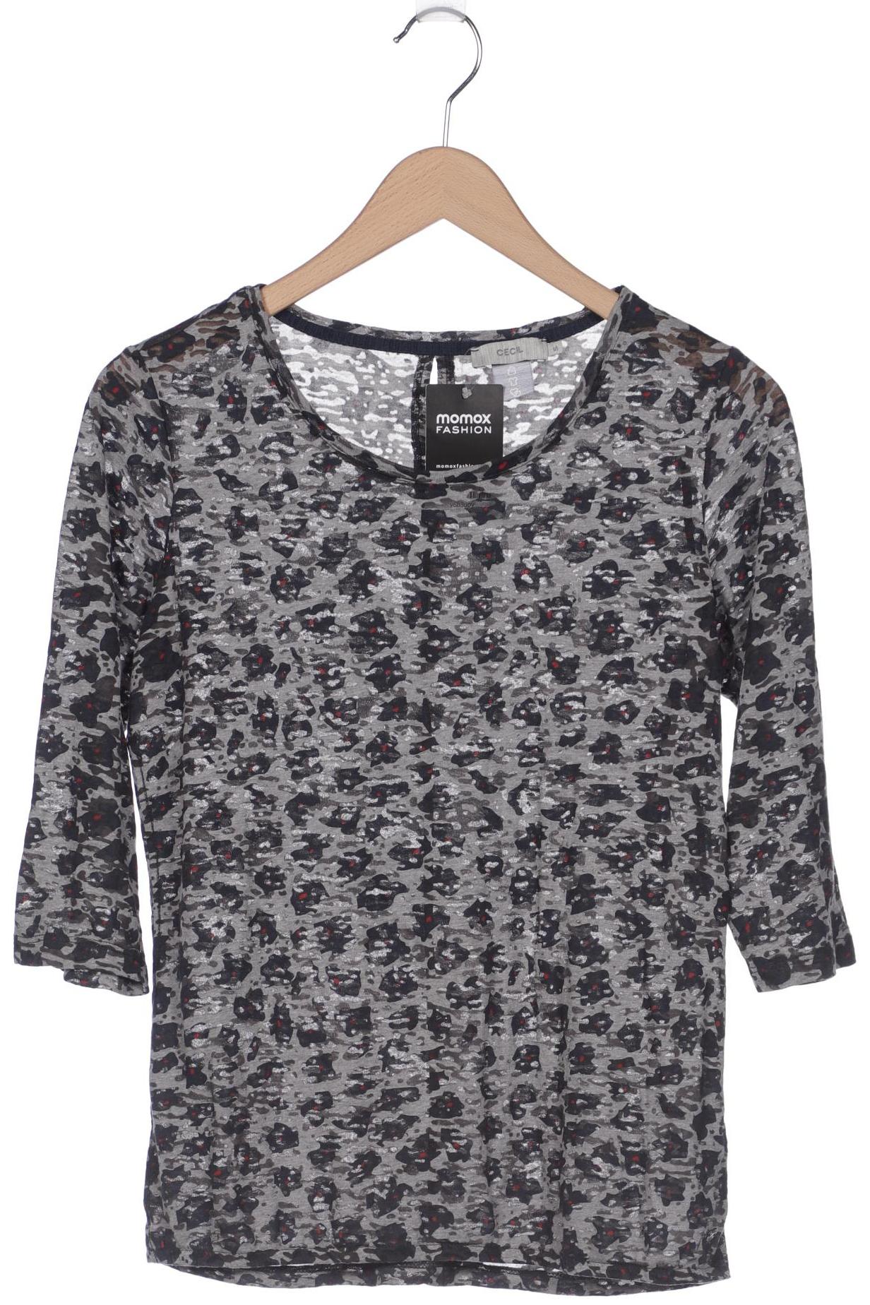 

Cecil Damen Langarmshirt, grau, Gr. 36