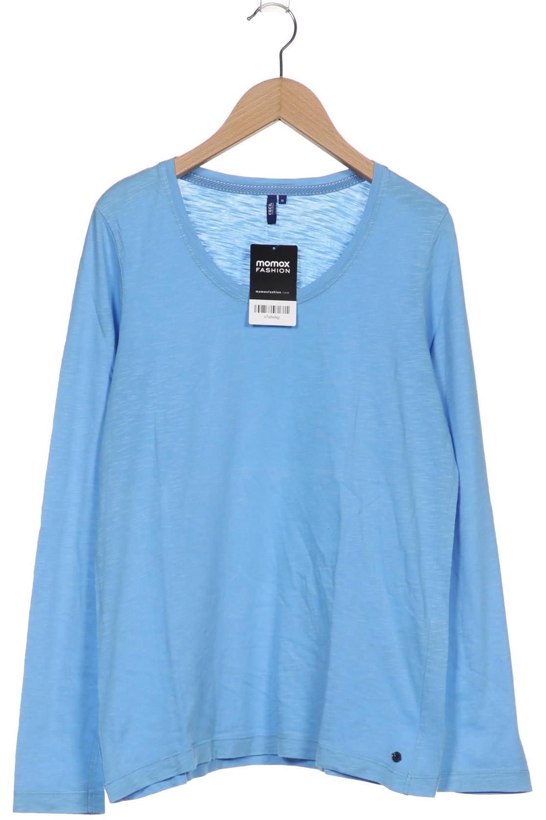 

CECIL Damen Langarmshirt, blau