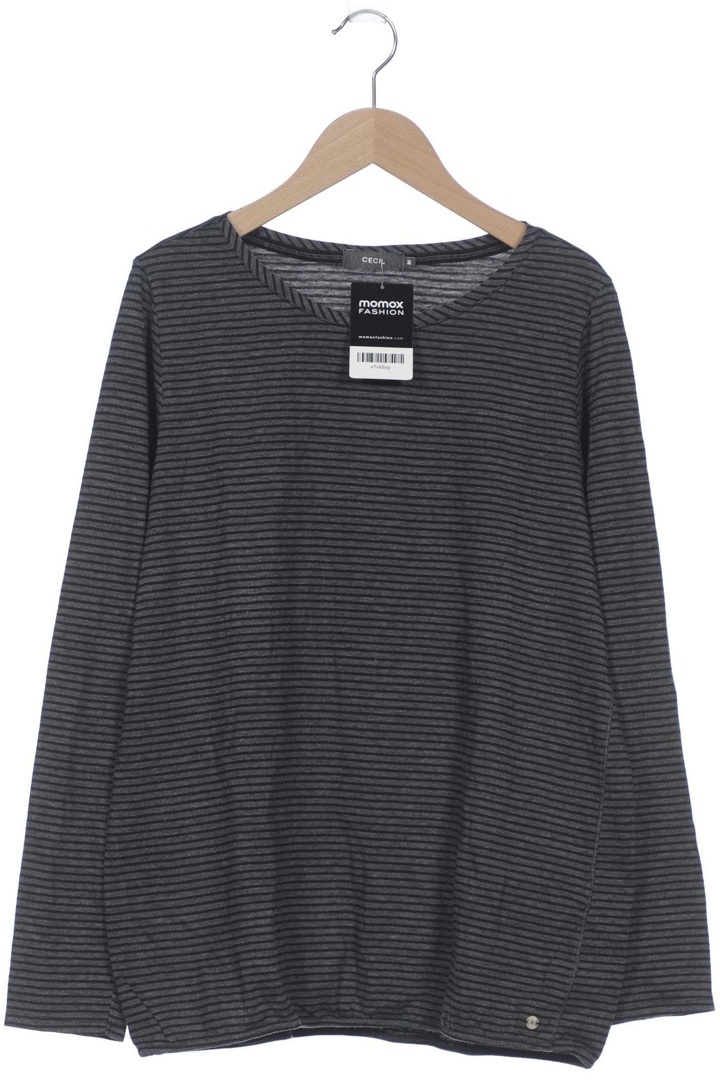 

Cecil Damen Langarmshirt, grau, Gr. 38