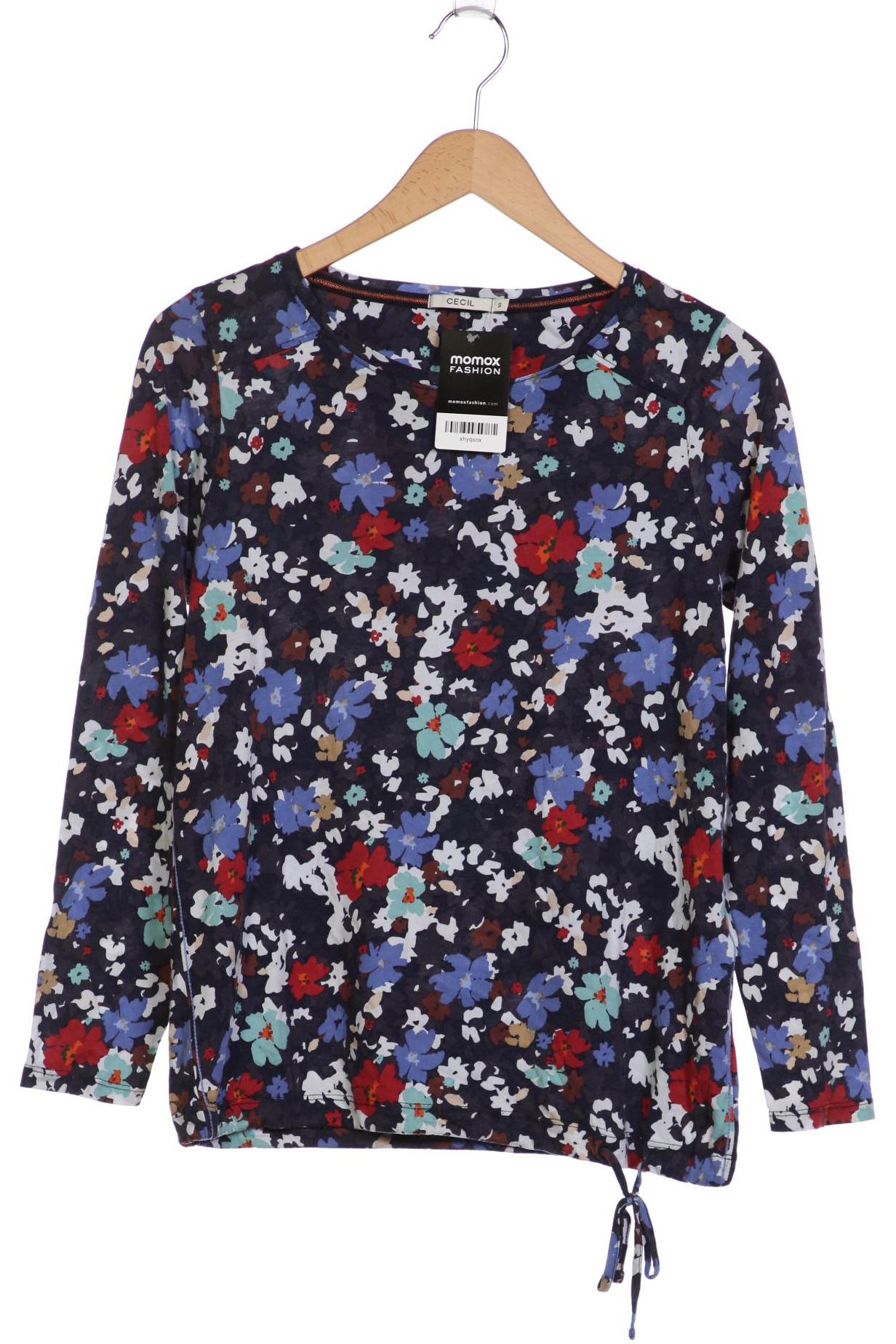 

Cecil Damen Langarmshirt, marineblau, Gr. 36