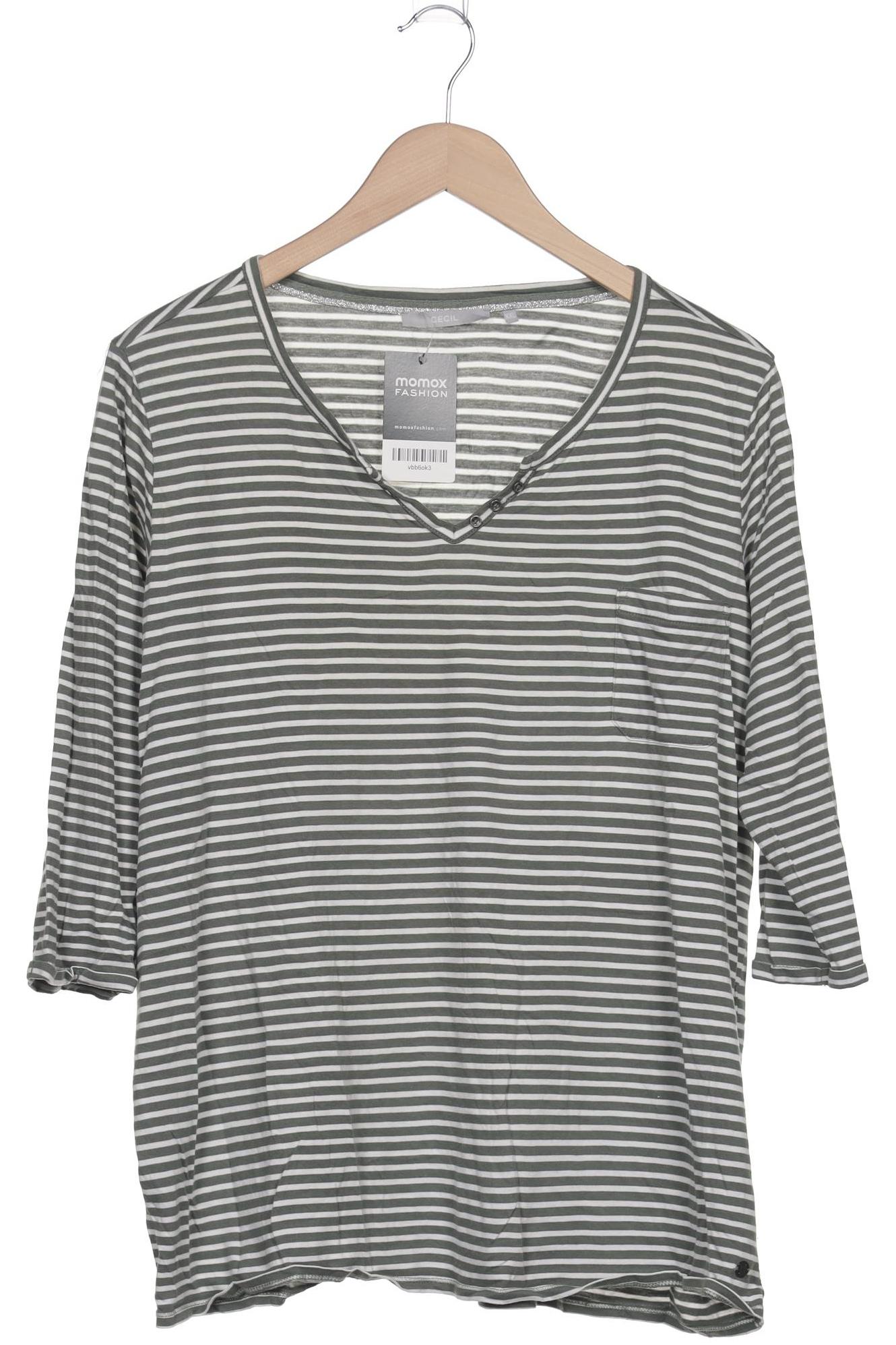 

Cecil Damen Langarmshirt, grau, Gr. 46