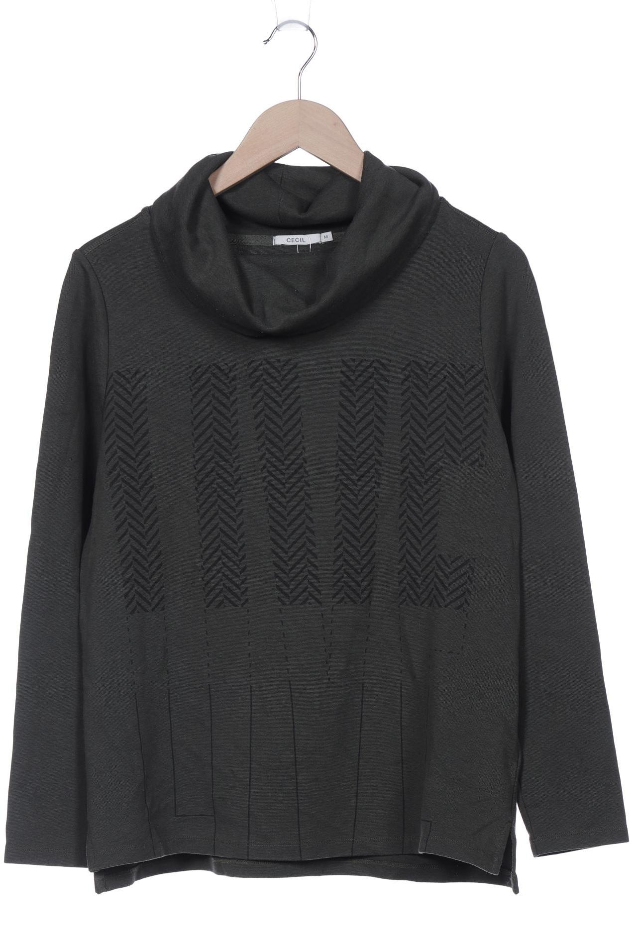 

Cecil Damen Langarmshirt, grün, Gr. 38