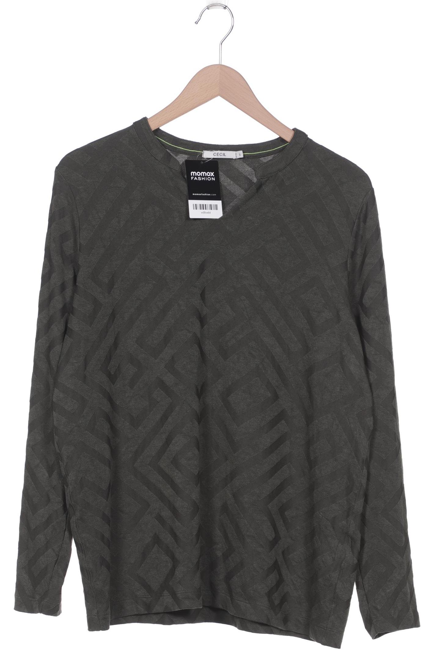 

CECIL Damen Langarmshirt, grün
