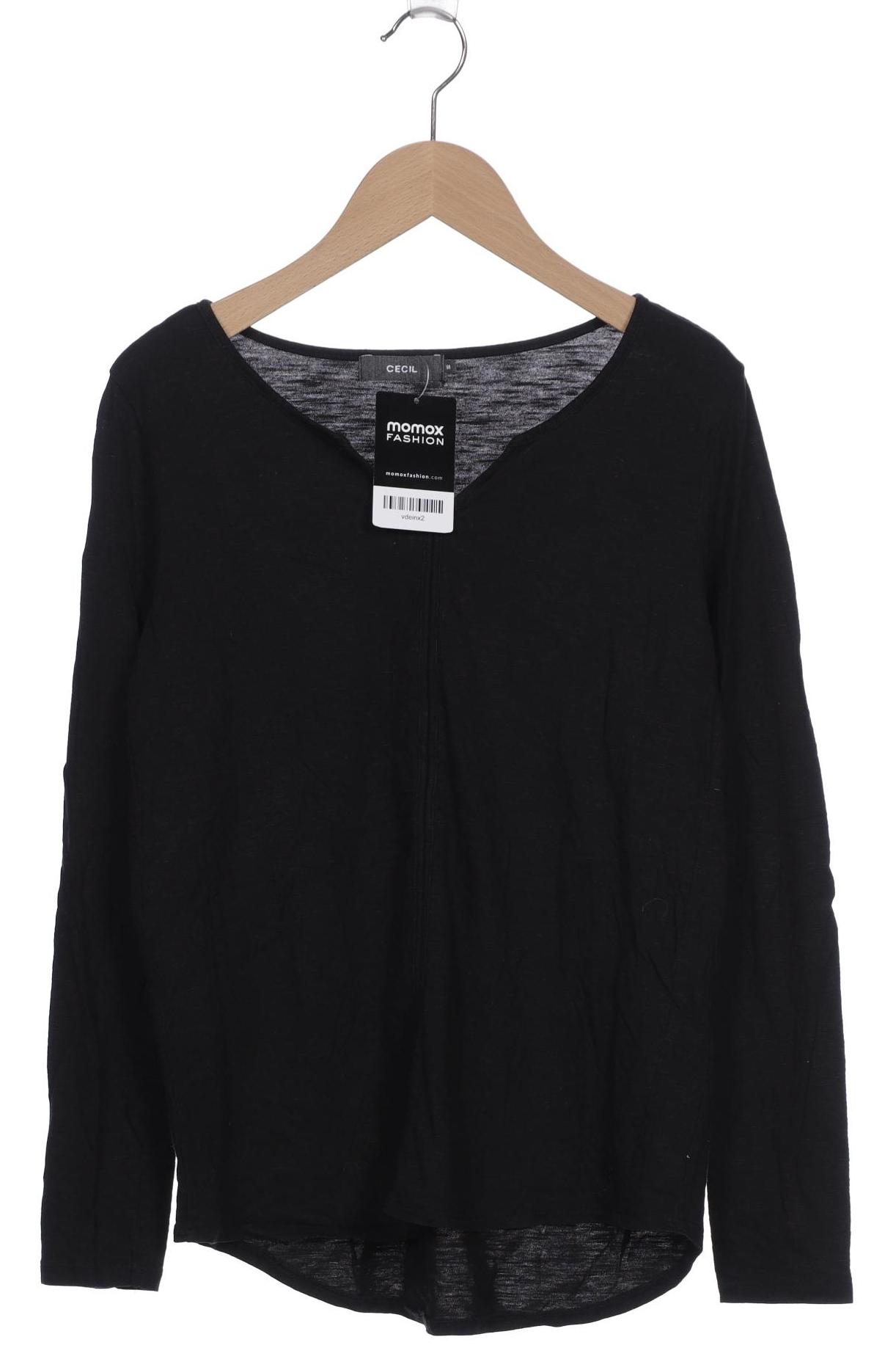 

CECIL Damen Langarmshirt, schwarz