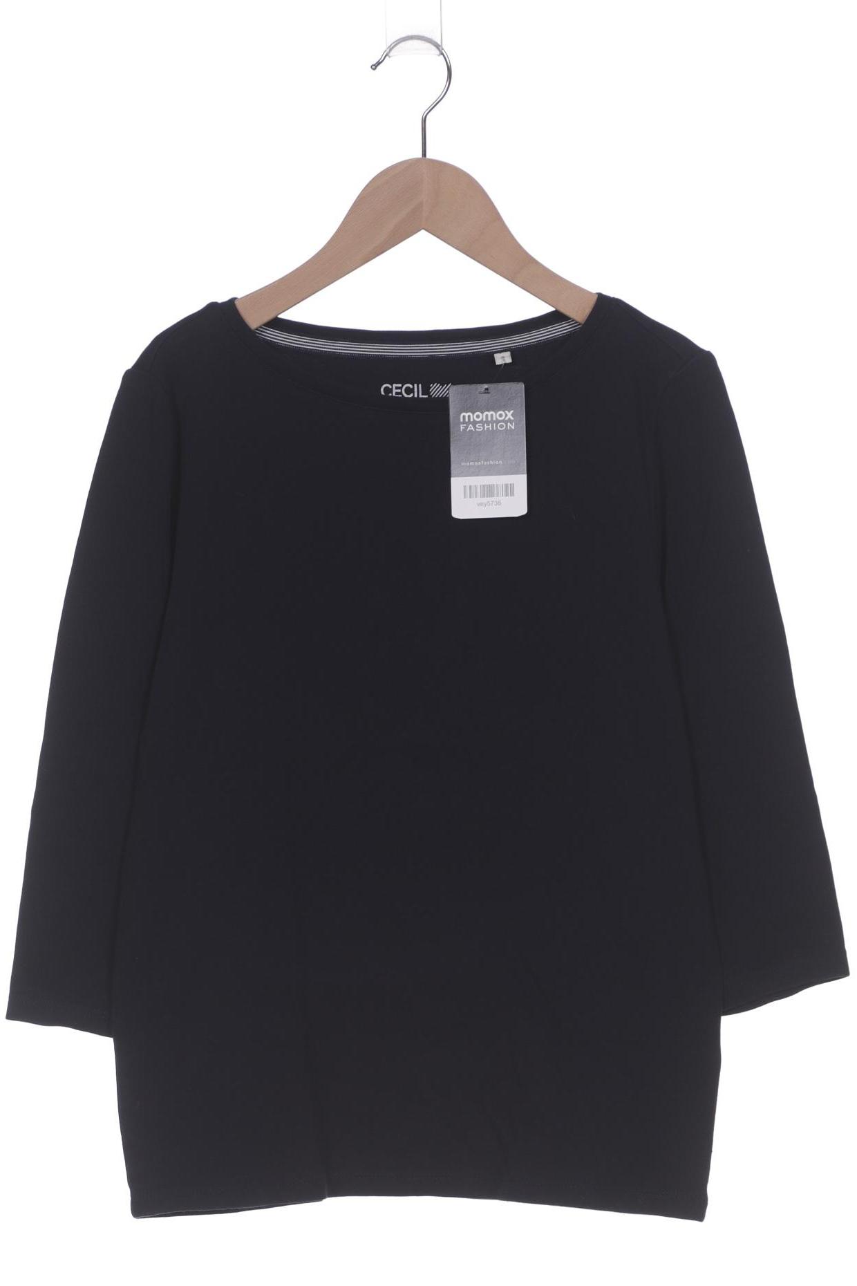 

Cecil Damen Langarmshirt, marineblau, Gr. 36