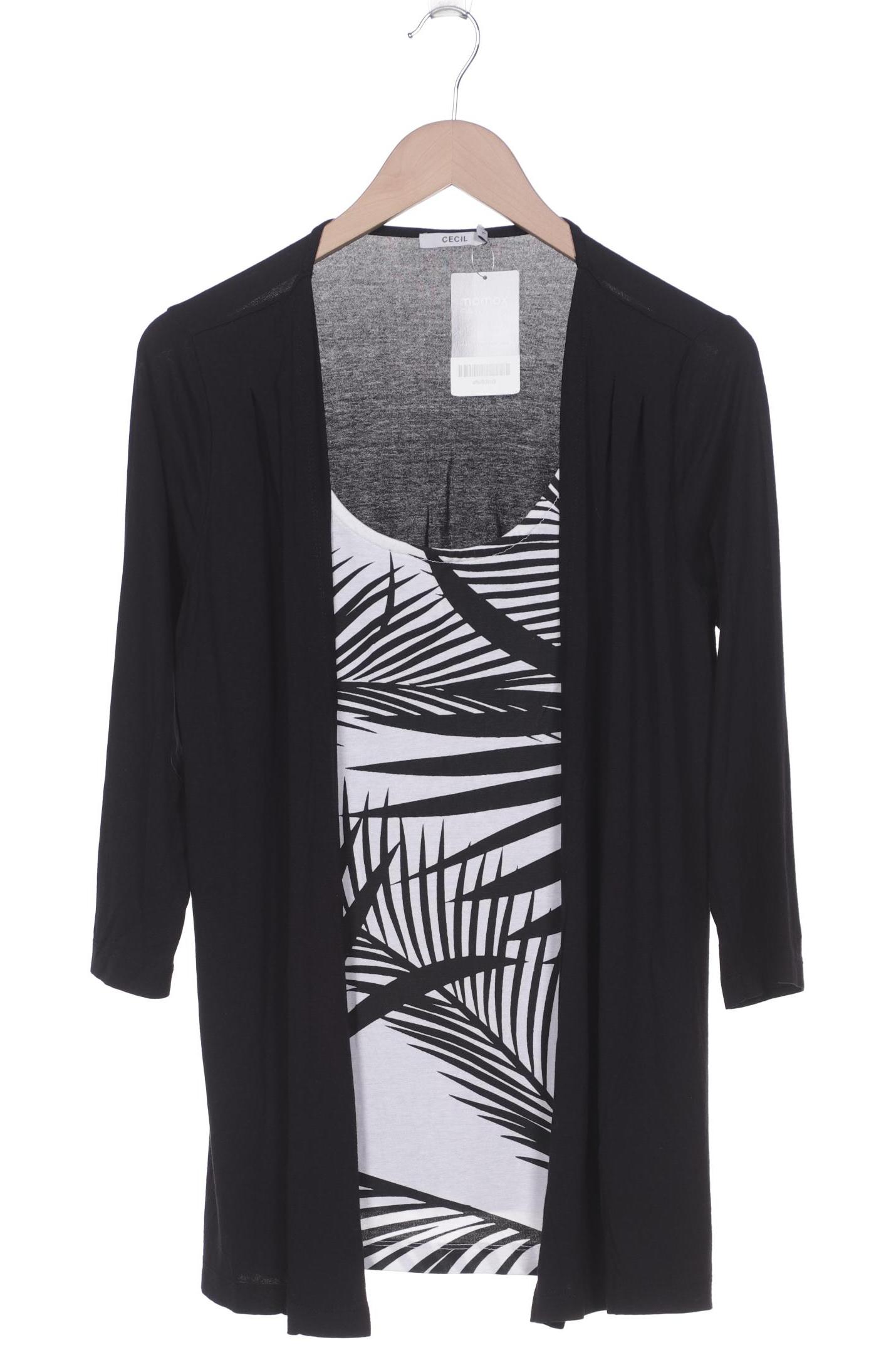 

CECIL Damen Langarmshirt, schwarz