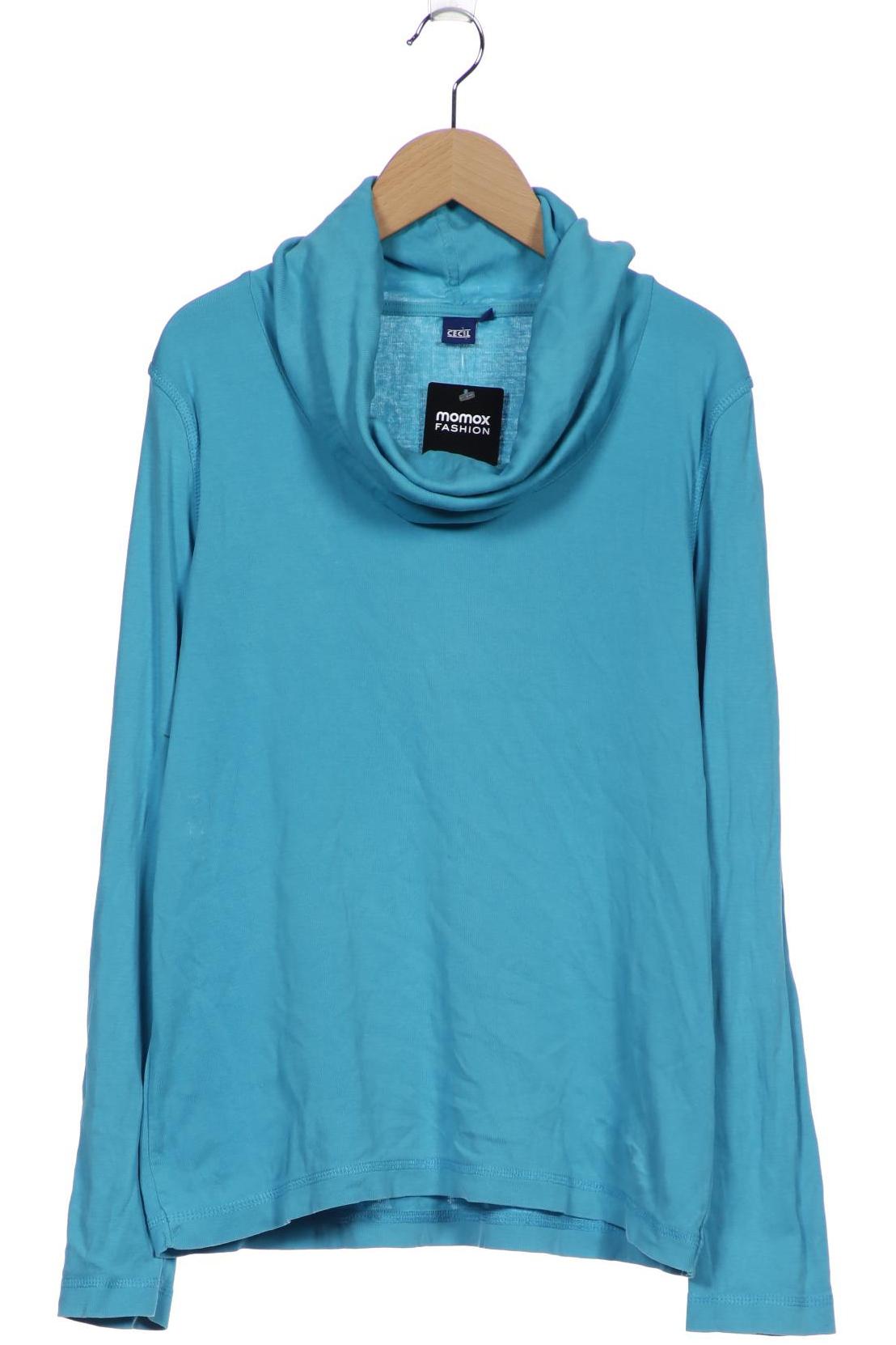 

Cecil Damen Langarmshirt, blau, Gr. 38
