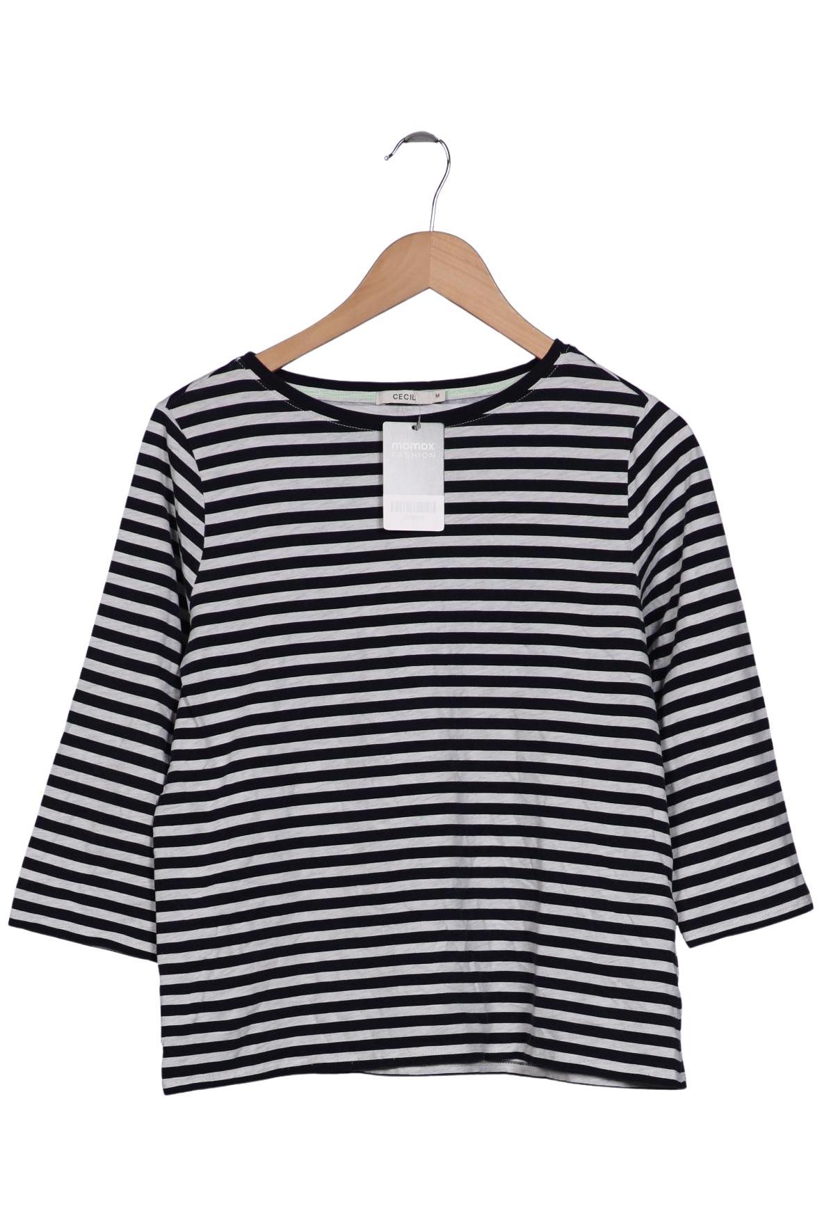 

Cecil Damen Langarmshirt, marineblau, Gr. 38