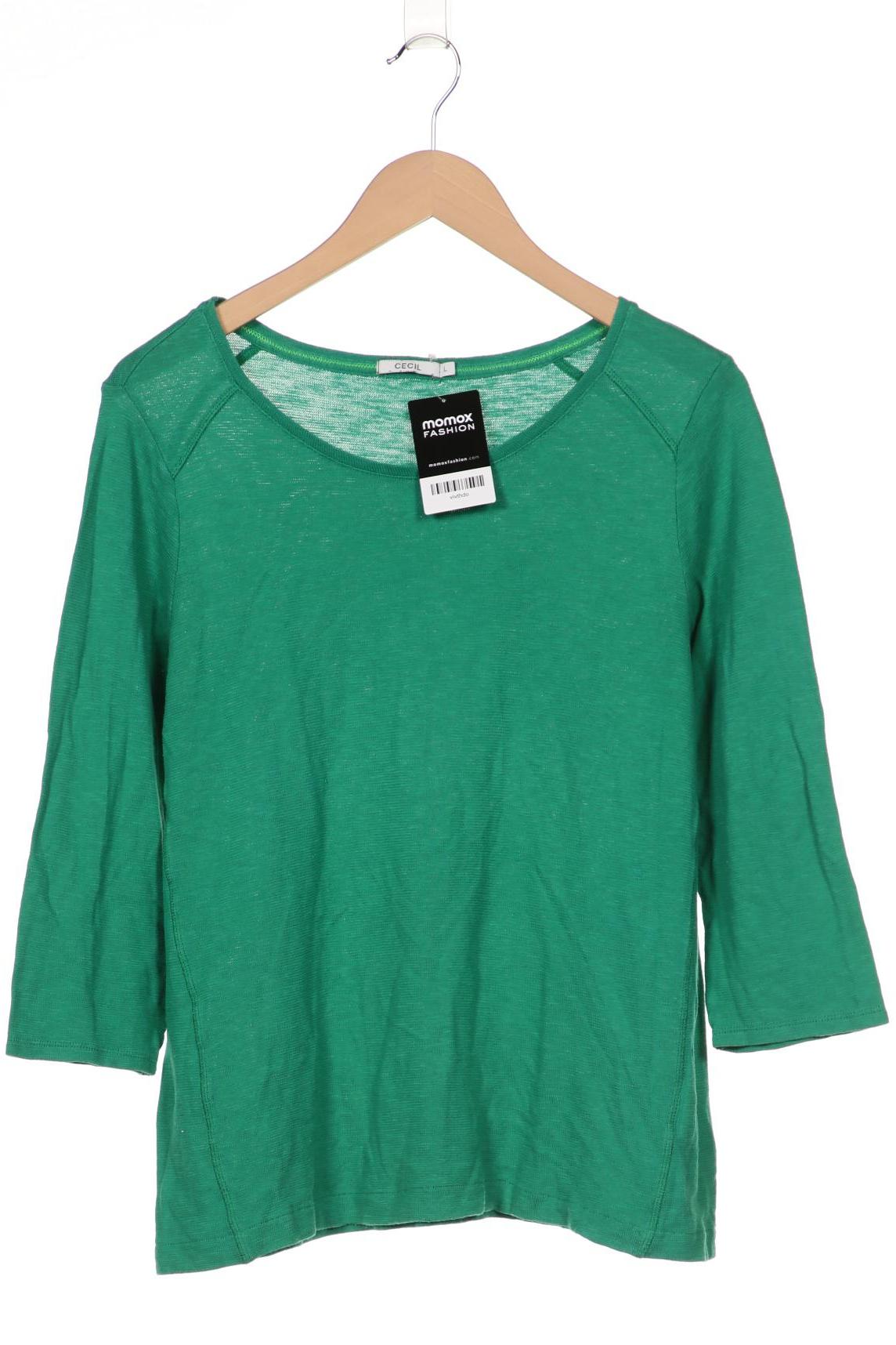 

CECIL Damen Langarmshirt, grün