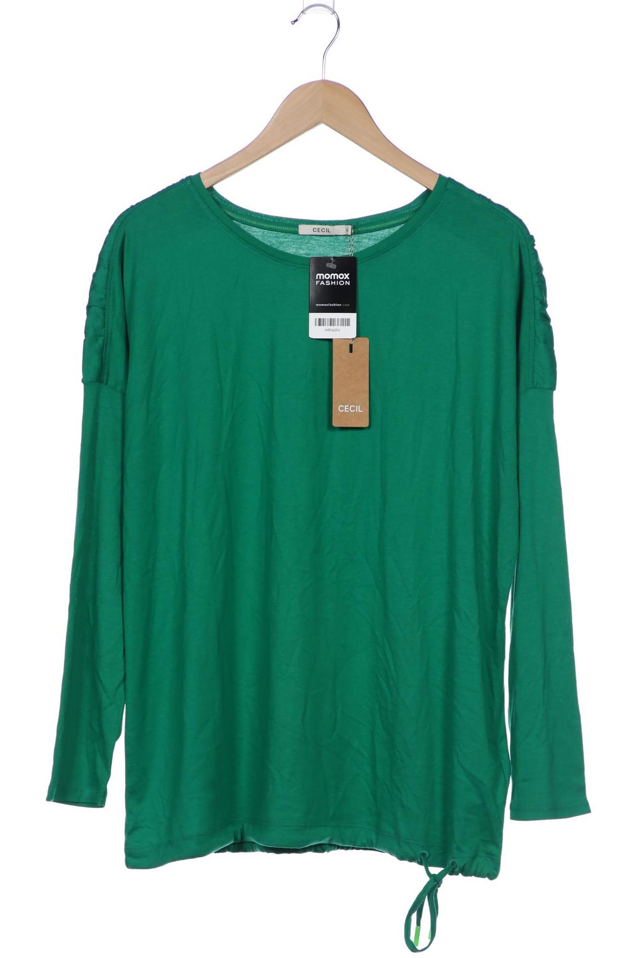 

Cecil Damen Langarmshirt, grün, Gr. 44