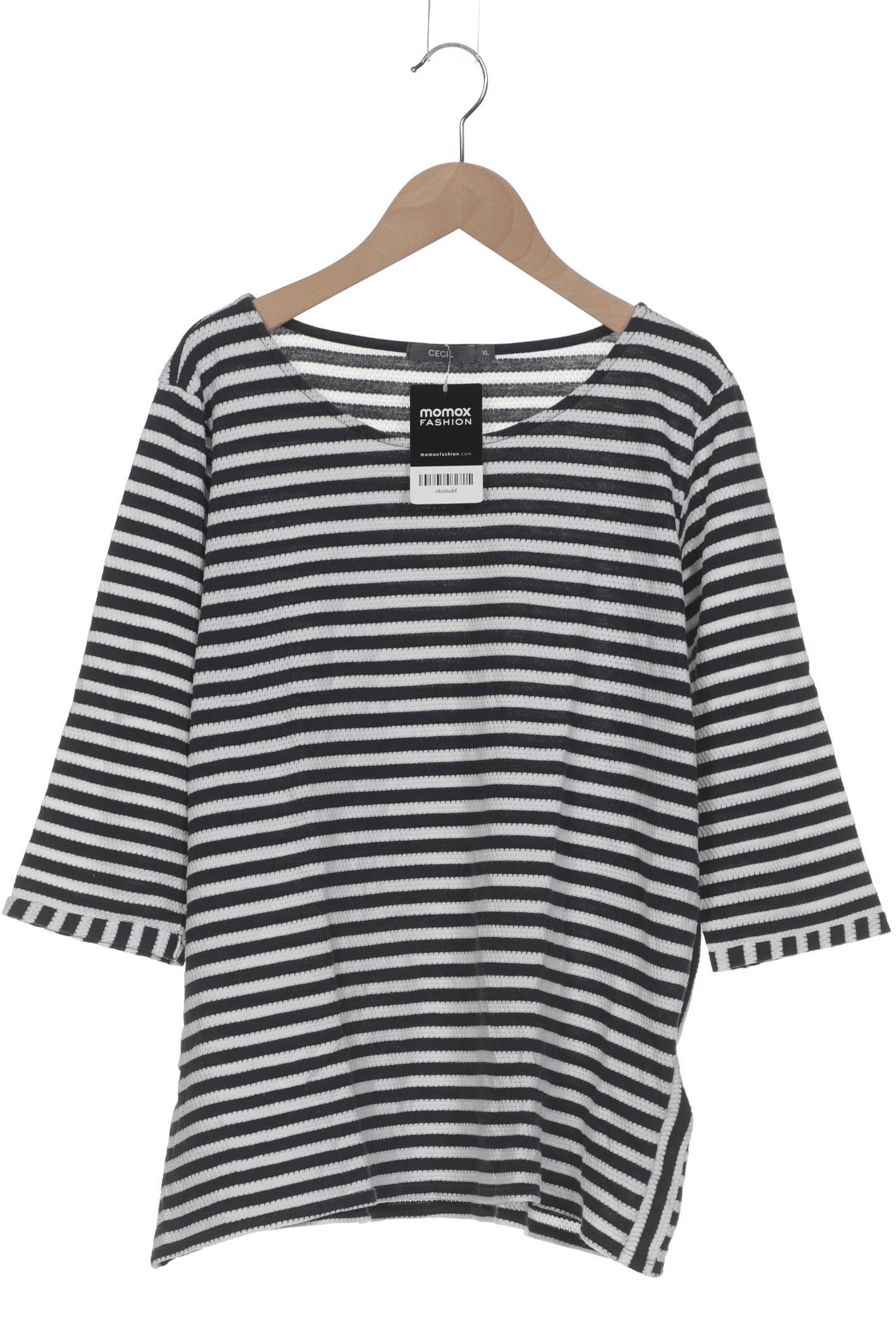 

Cecil Damen Langarmshirt, marineblau, Gr. 44