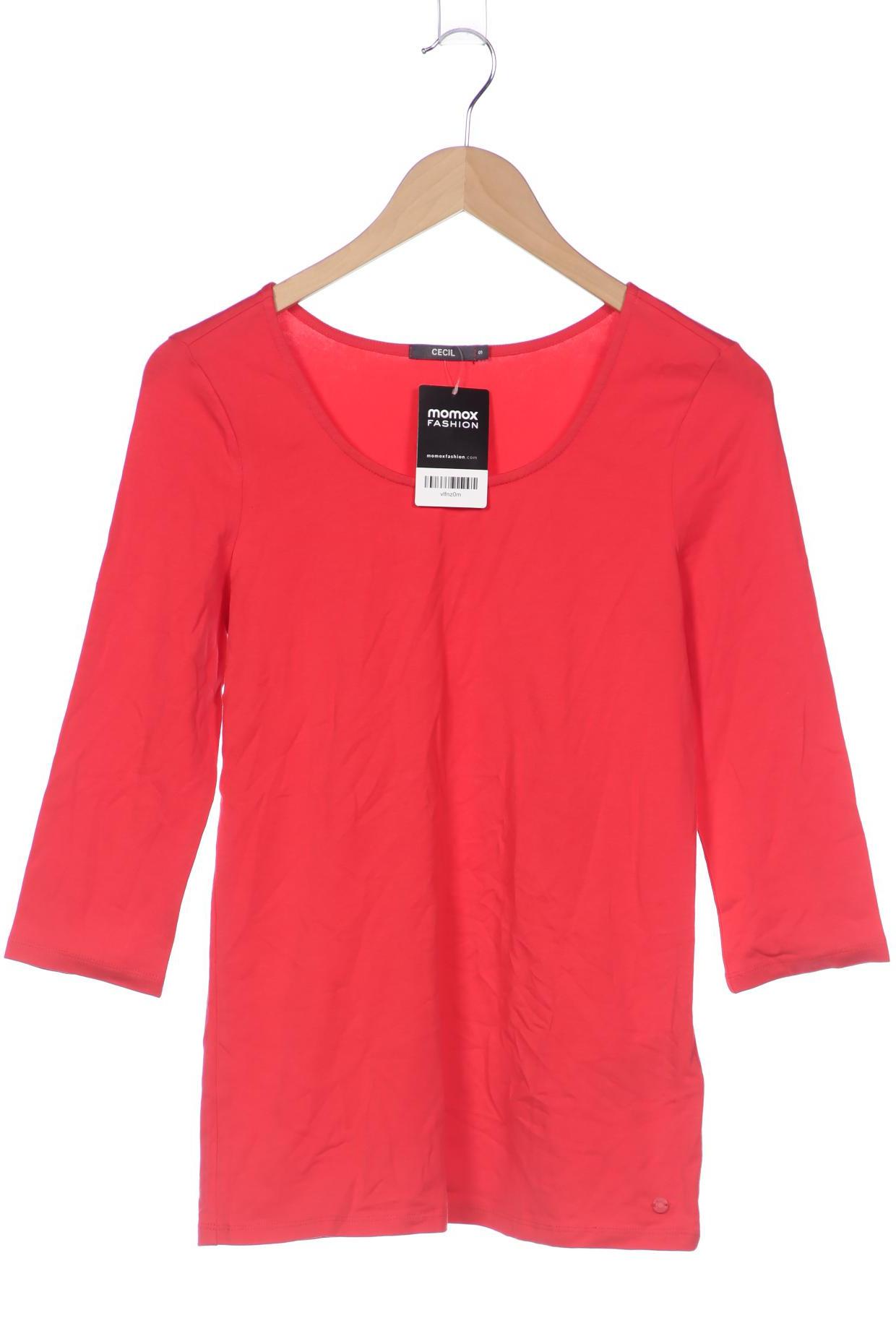 

Cecil Damen Langarmshirt, rot, Gr. 36