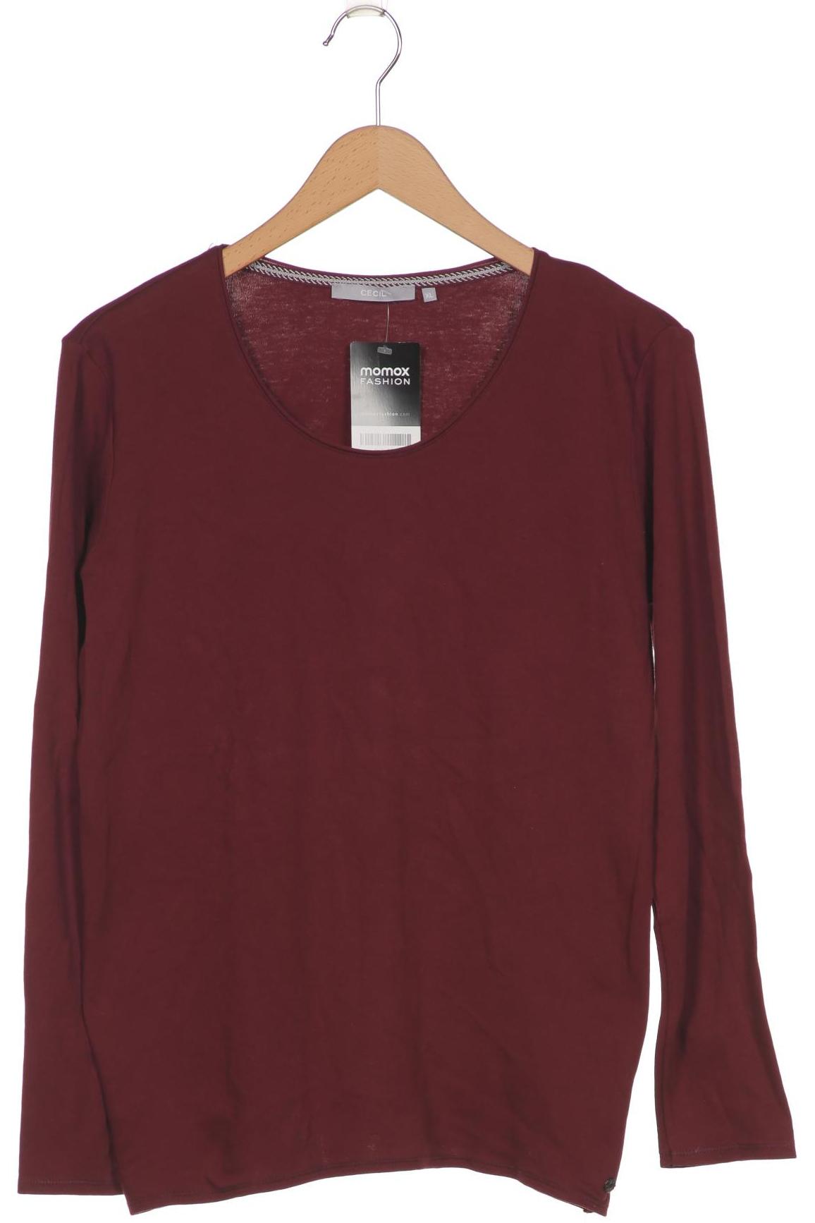 

CECIL Damen Langarmshirt, bordeaux