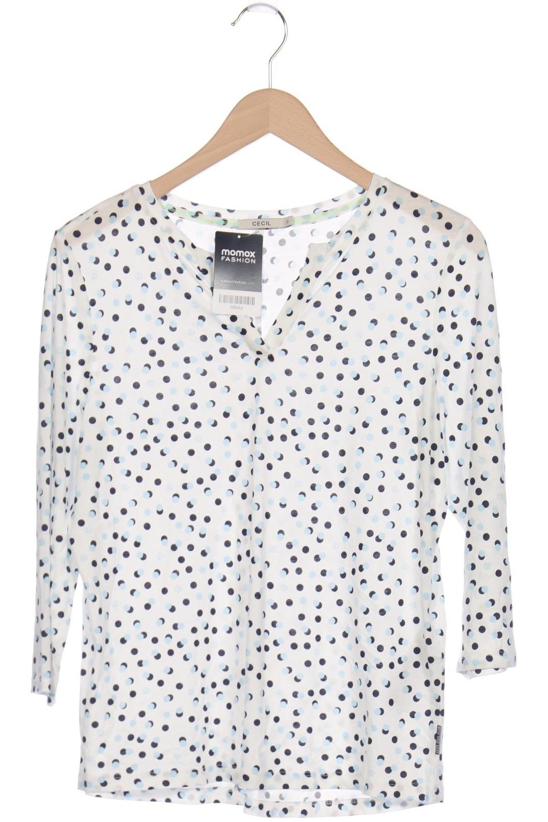 

CECIL Damen Langarmshirt, weiß
