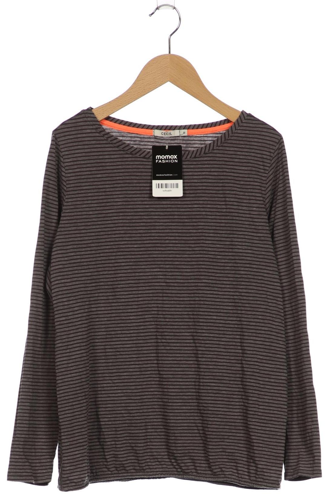 

Cecil Damen Langarmshirt, grau, Gr. 38