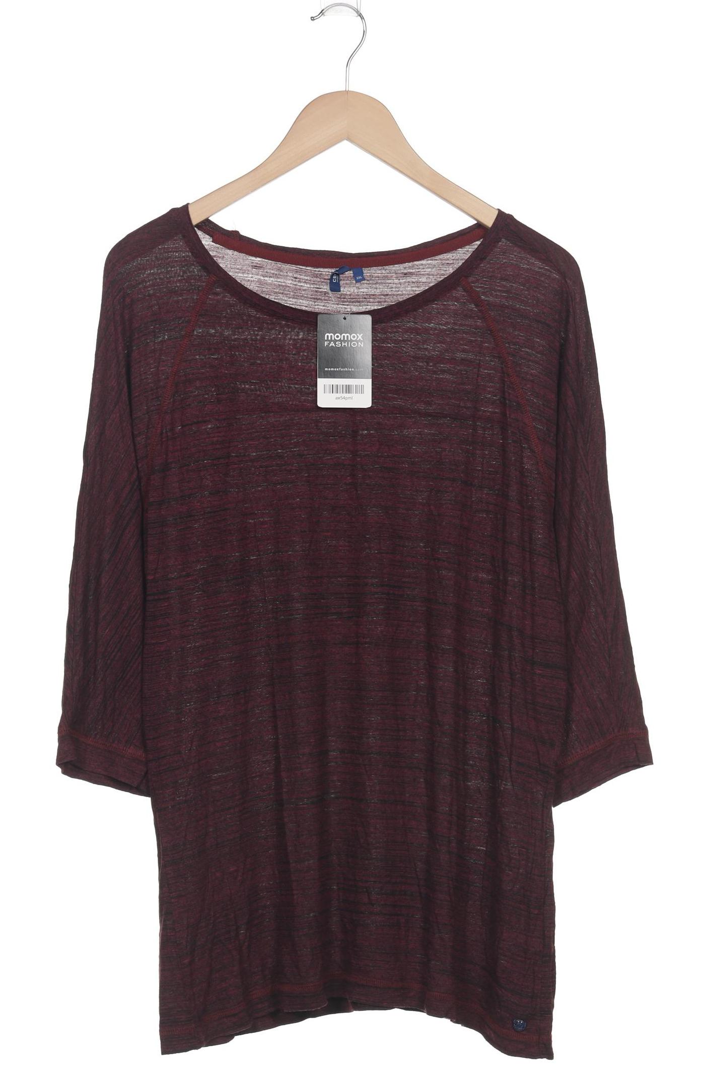 

Cecil Damen Langarmshirt, bordeaux, Gr. 46