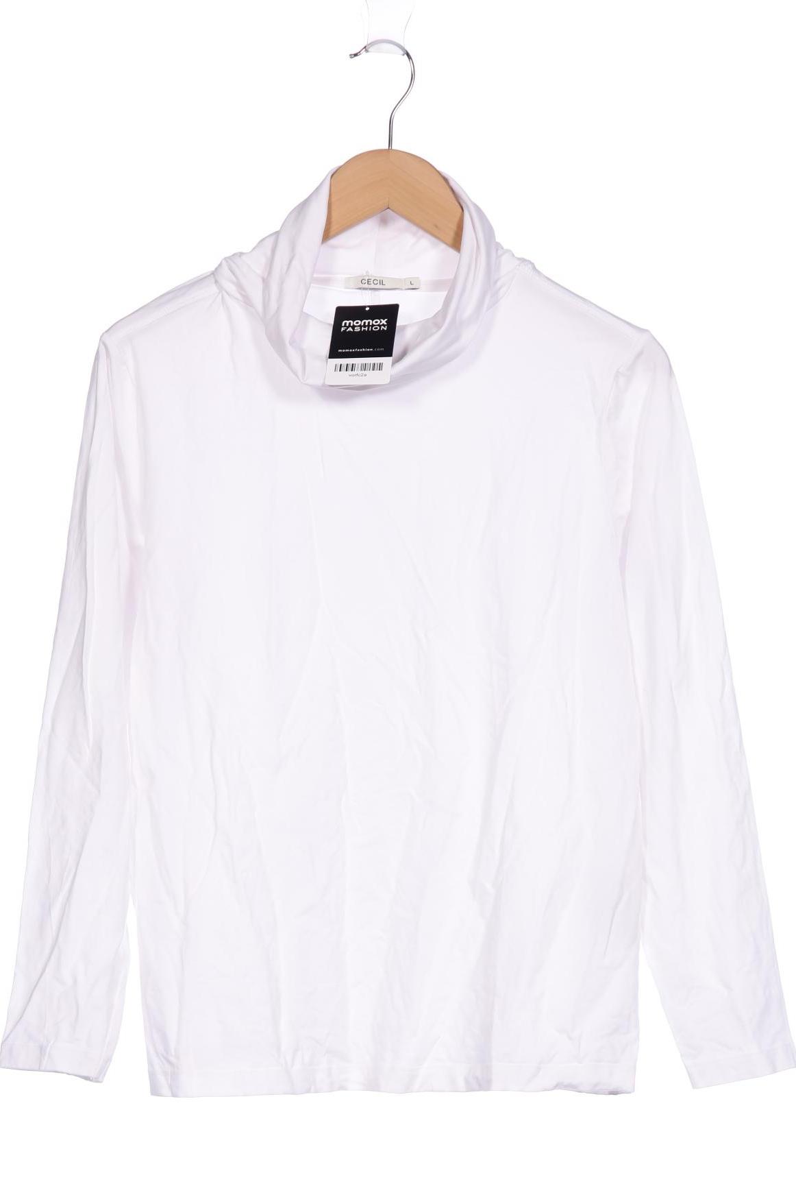 

CECIL Damen Langarmshirt, weiß