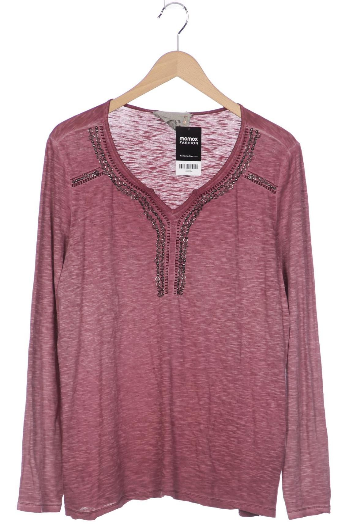 

CECIL Damen Langarmshirt, bordeaux