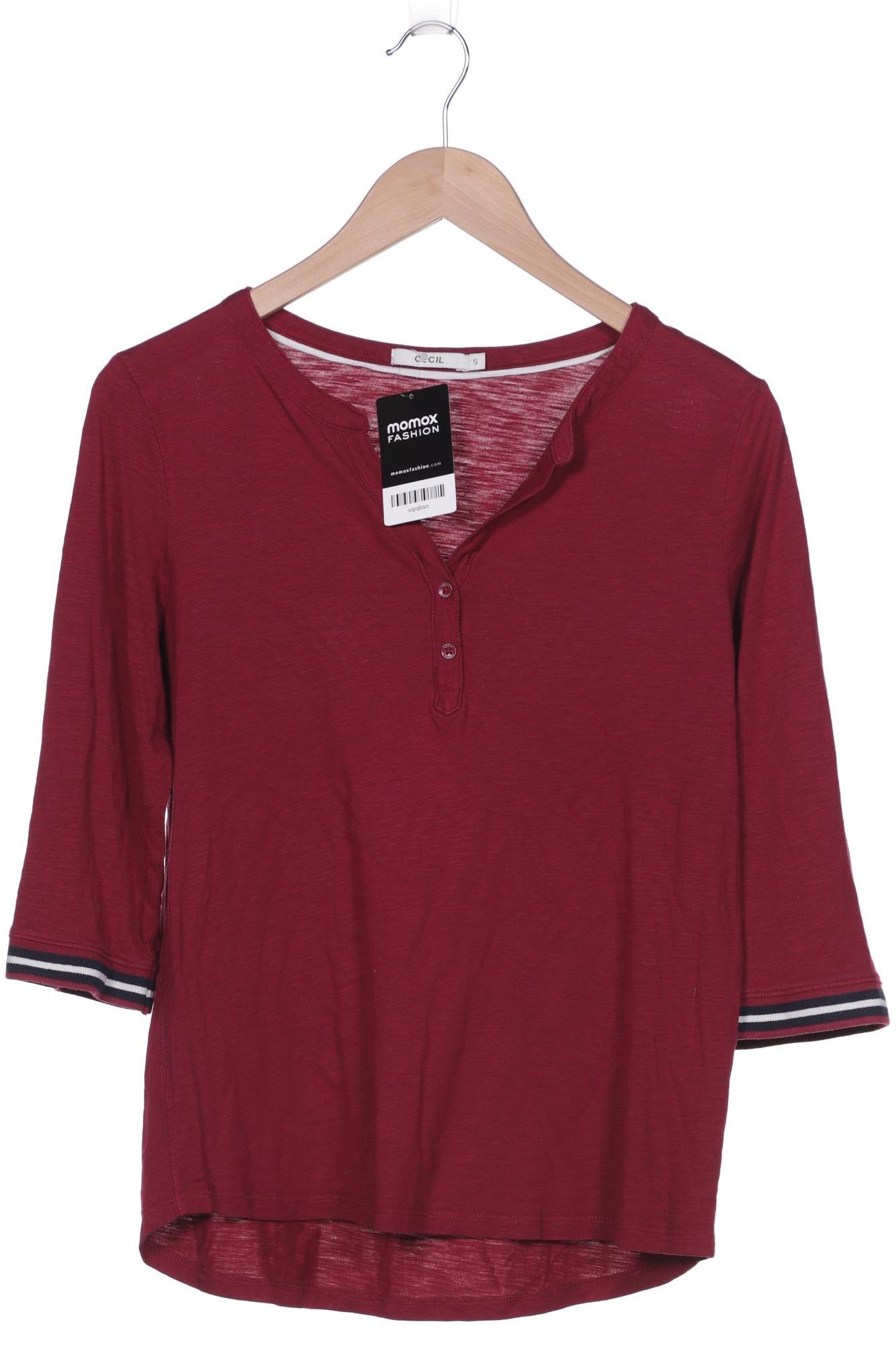 

CECIL Damen Langarmshirt, bordeaux