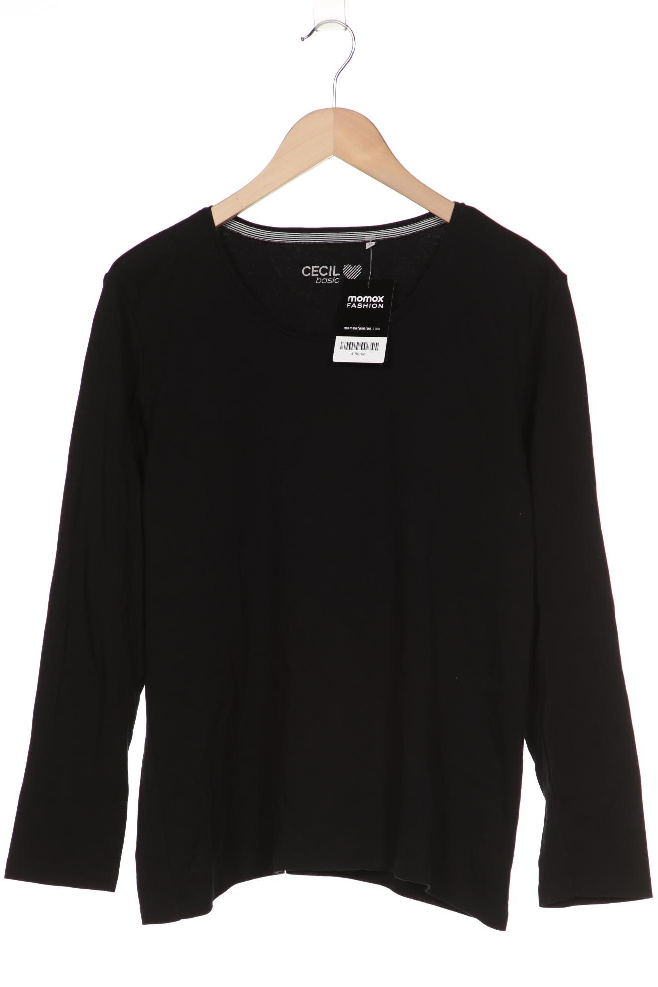 

Cecil Damen Langarmshirt, schwarz, Gr. 44