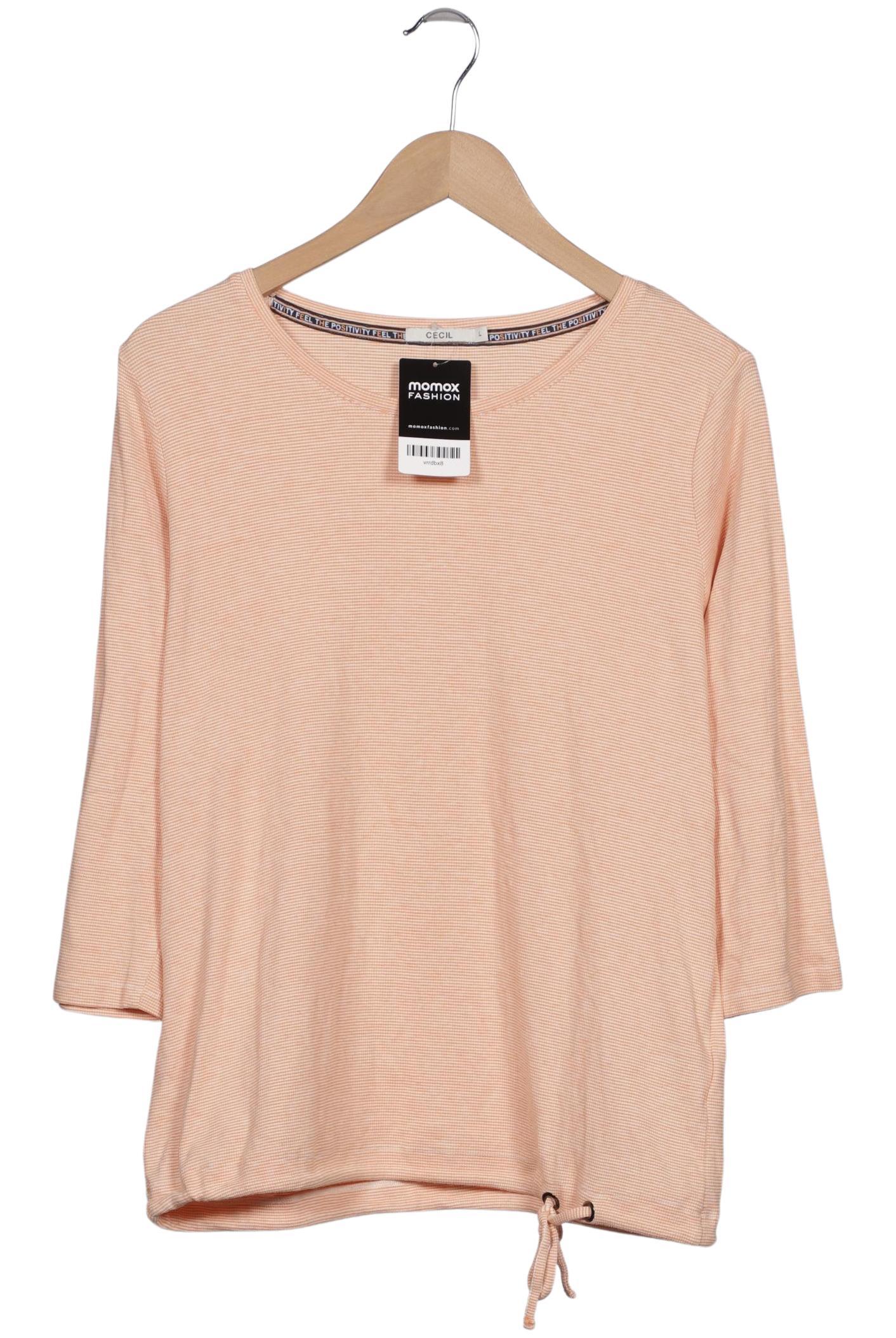 

Cecil Damen Langarmshirt, pink, Gr. 42