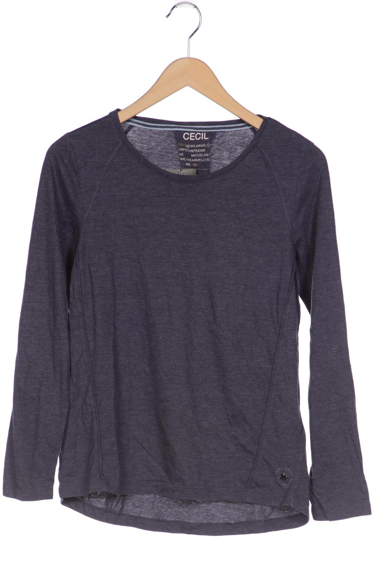 

CECIL Damen Langarmshirt, marineblau