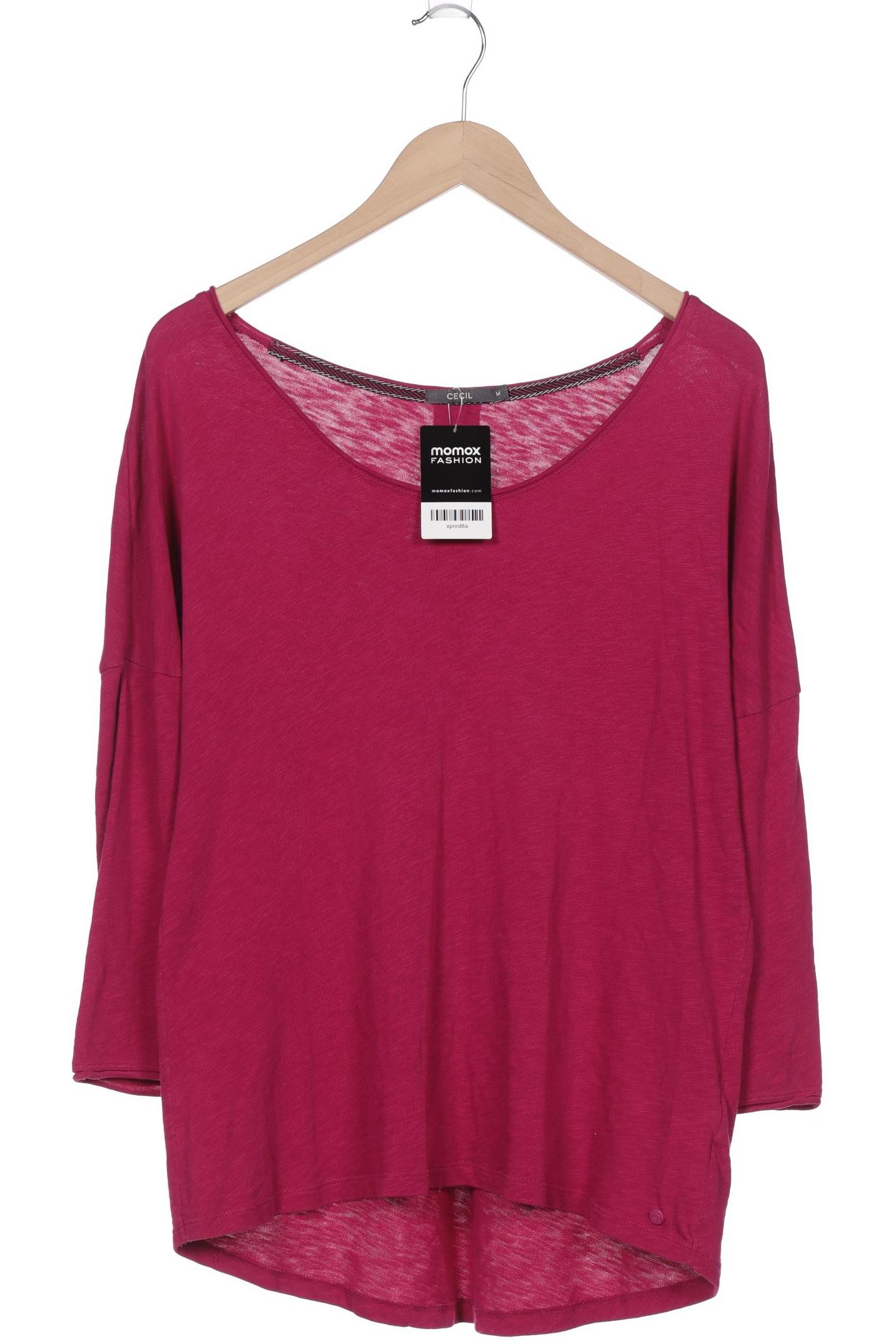 

Cecil Damen Langarmshirt, pink, Gr. 38