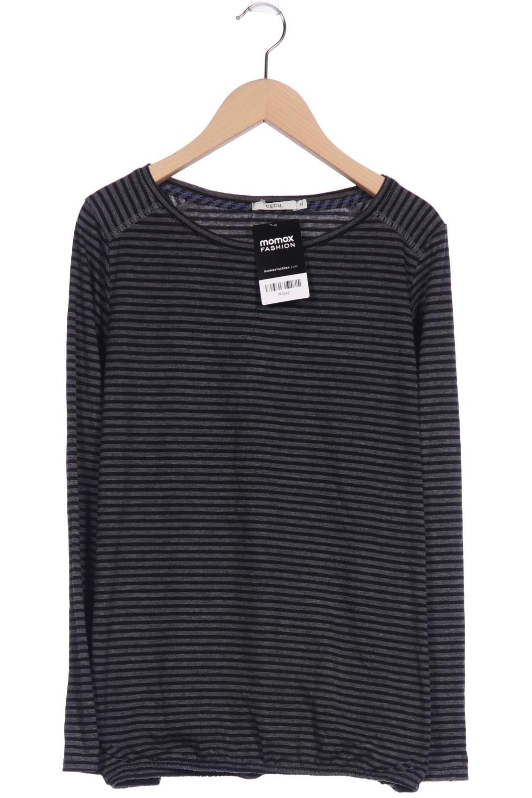 

Cecil Damen Langarmshirt, grau, Gr. 38