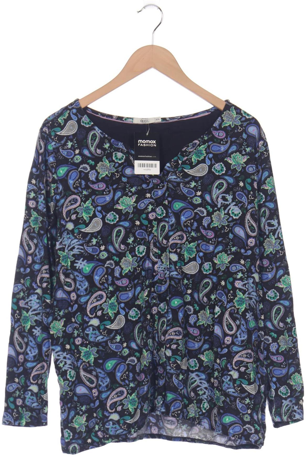 

Cecil Damen Langarmshirt, schwarz, Gr. 46