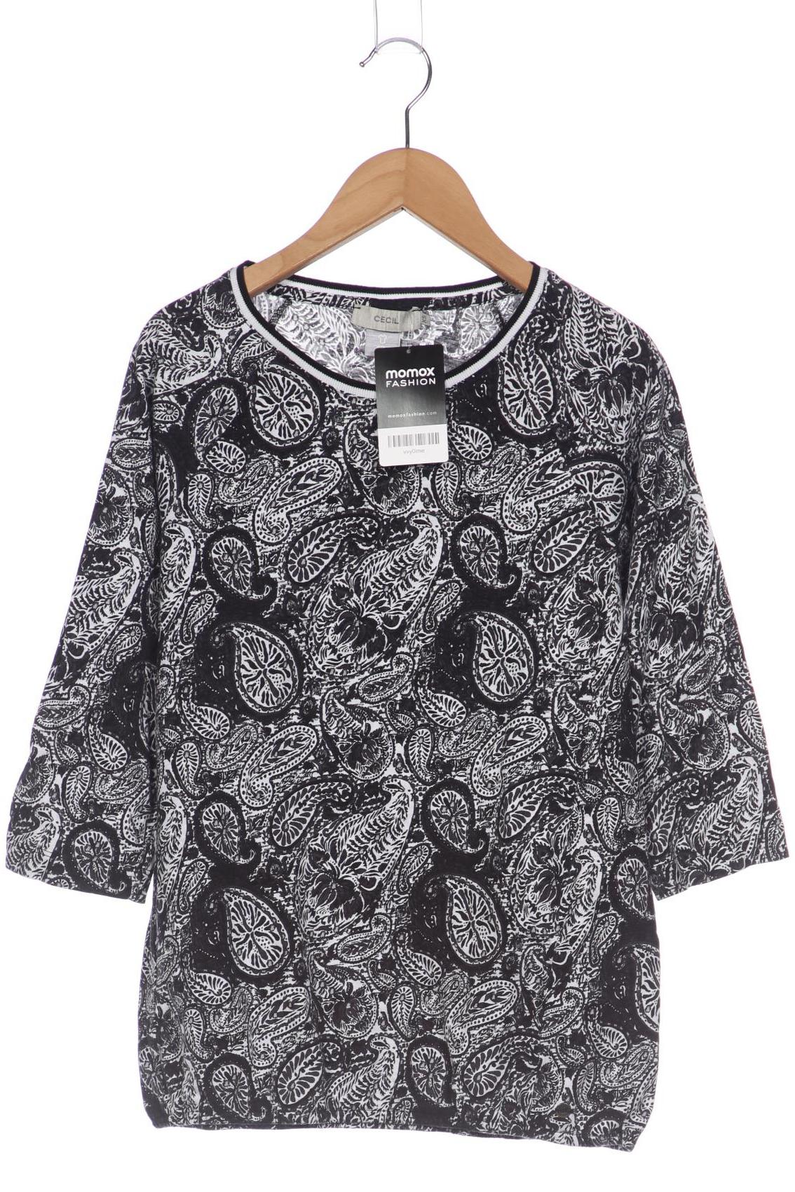 

Cecil Damen Langarmshirt, schwarz, Gr. 34