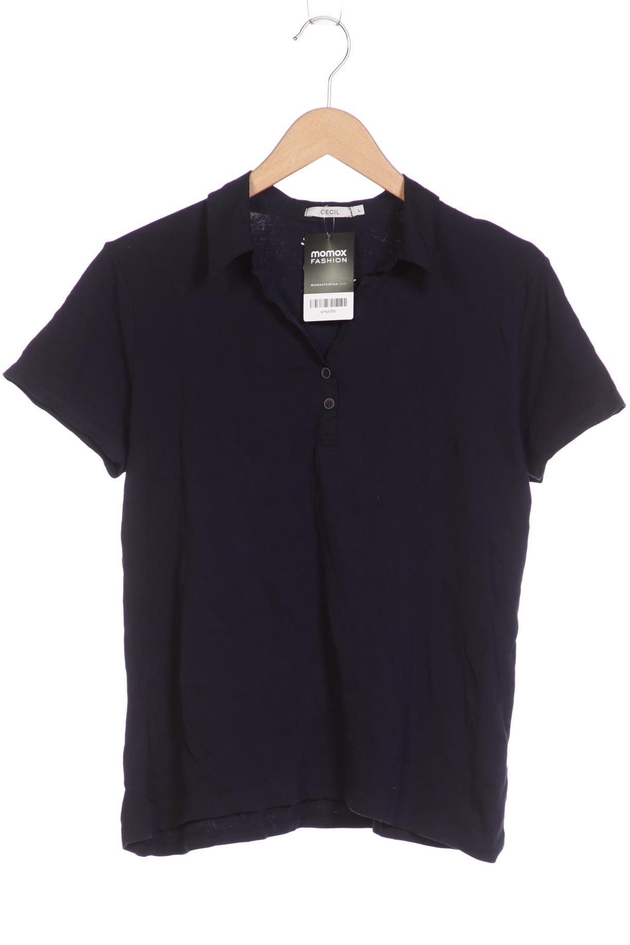 

Cecil Damen Langarmshirt, marineblau, Gr. 42