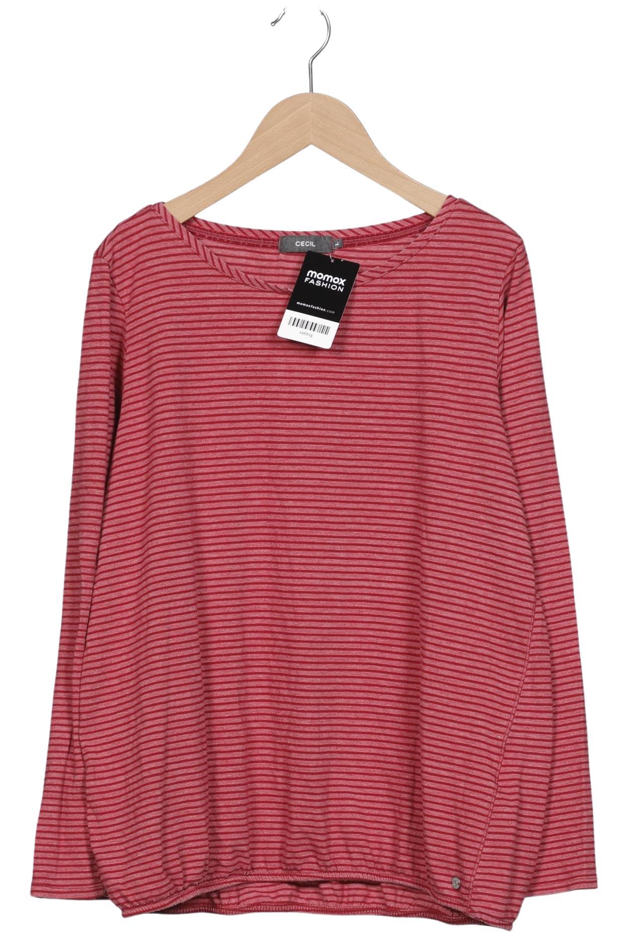 

Cecil Damen Langarmshirt, rot, Gr. 42