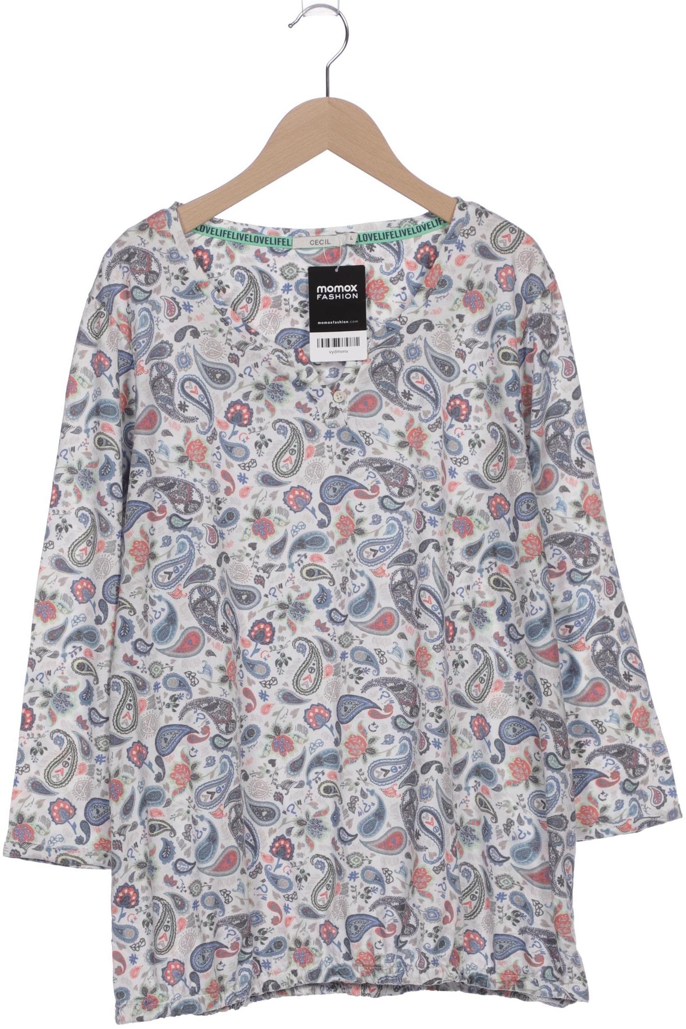 

Cecil Damen Langarmshirt, mehrfarbig, Gr. 42