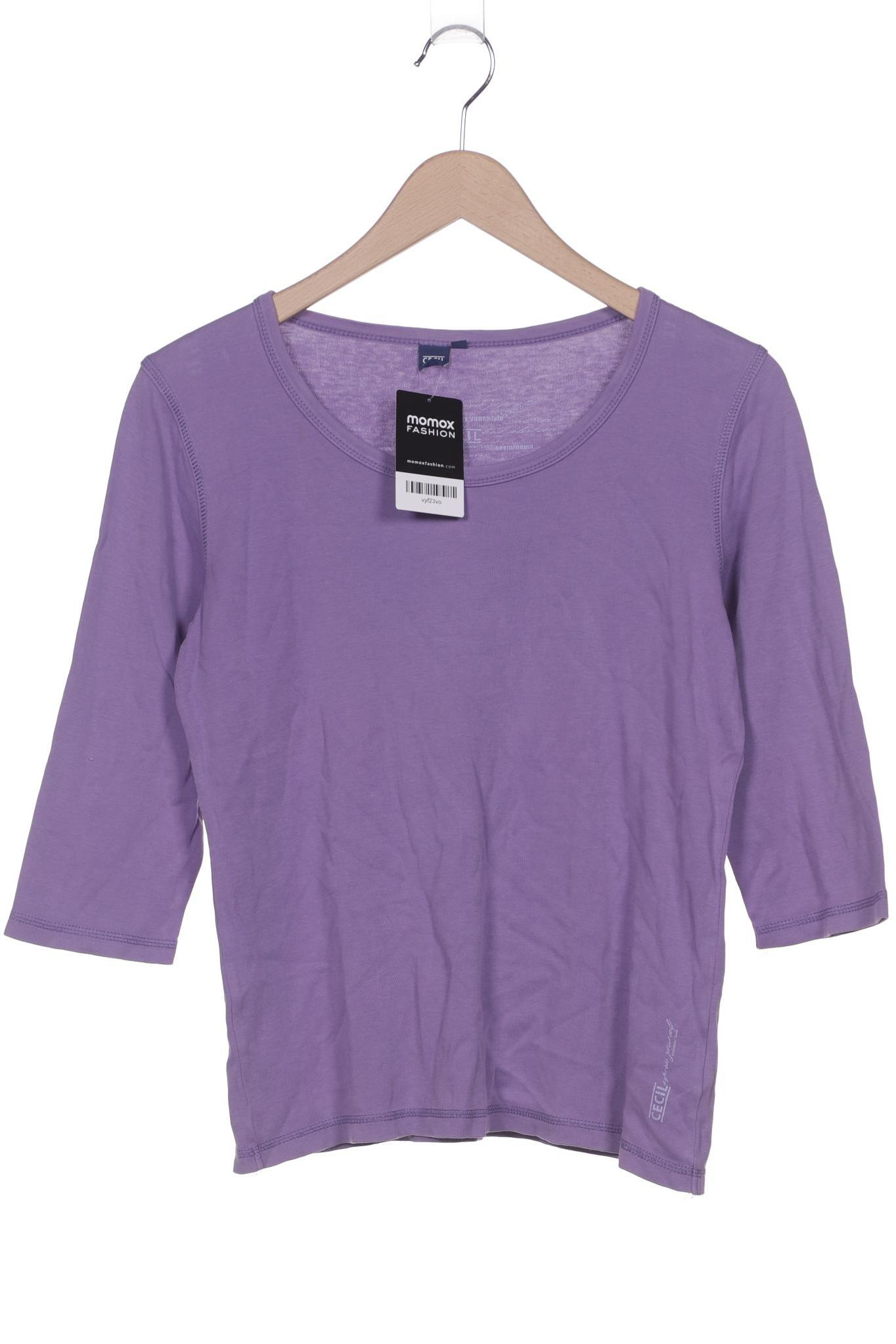 

Cecil Damen Langarmshirt, flieder, Gr. 36